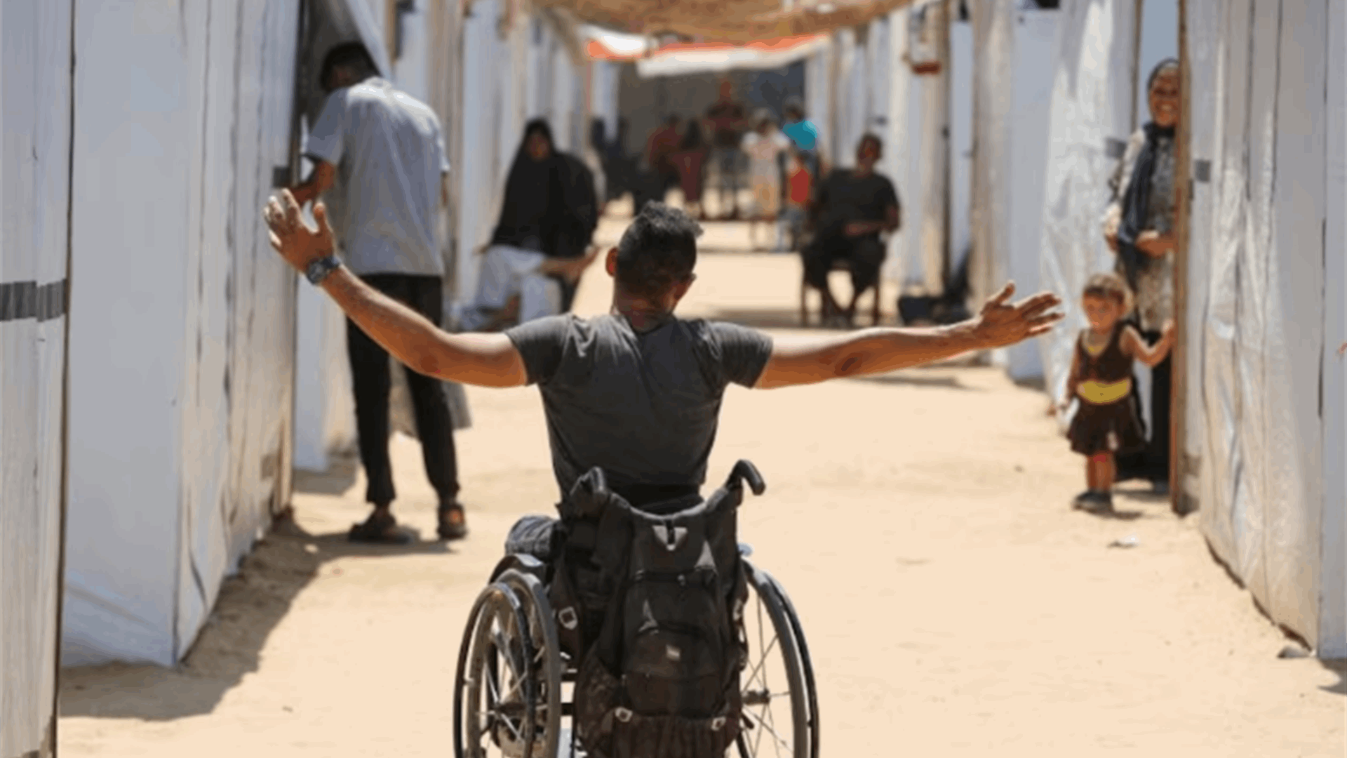 New Gaza camp offers relief for Palestinians with disabilities amid war