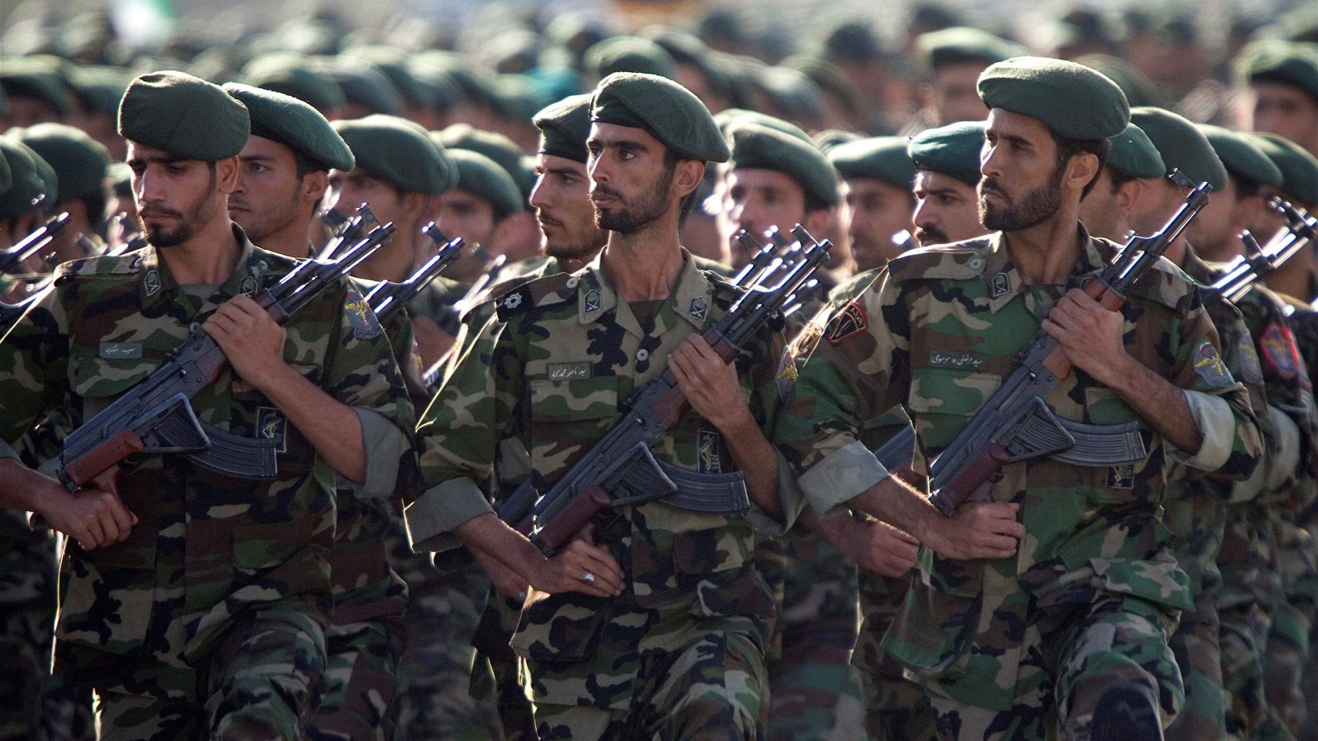 Iranian Revolutionary Guard conducts military exercises in western Iran