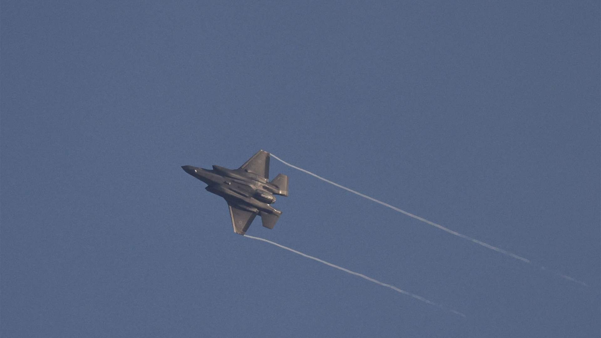 Israel breaks sound barrier over Tyre and its surrounding villages in Lebanon