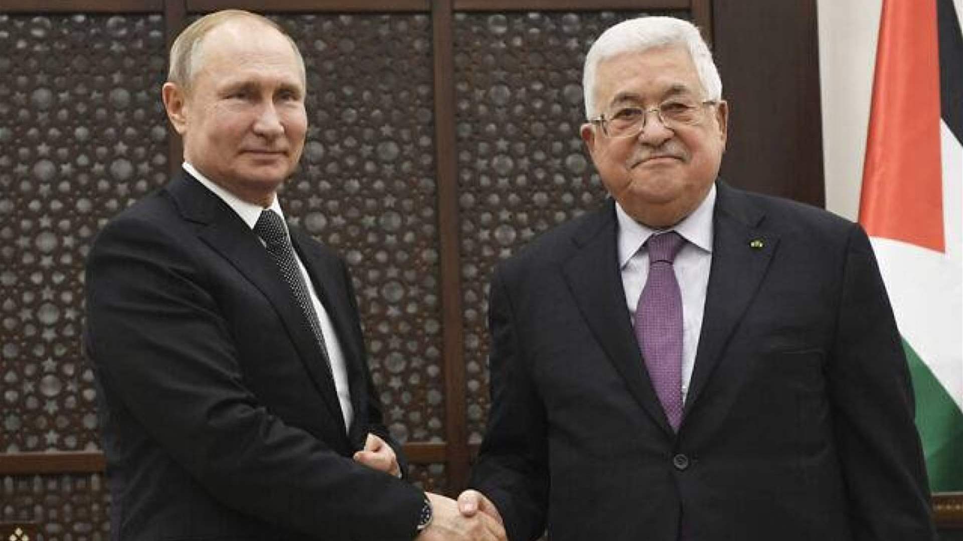 Putin to hold talks with Palestinian president Abbas on Tuesday, says TASS