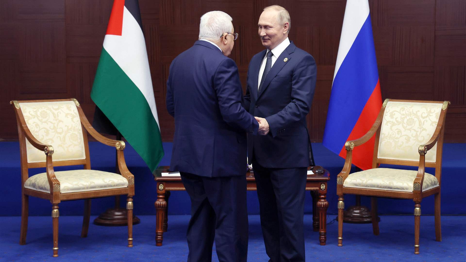 Putin to talk Middle East crisis with Palestinian President Abbas: Kremlin