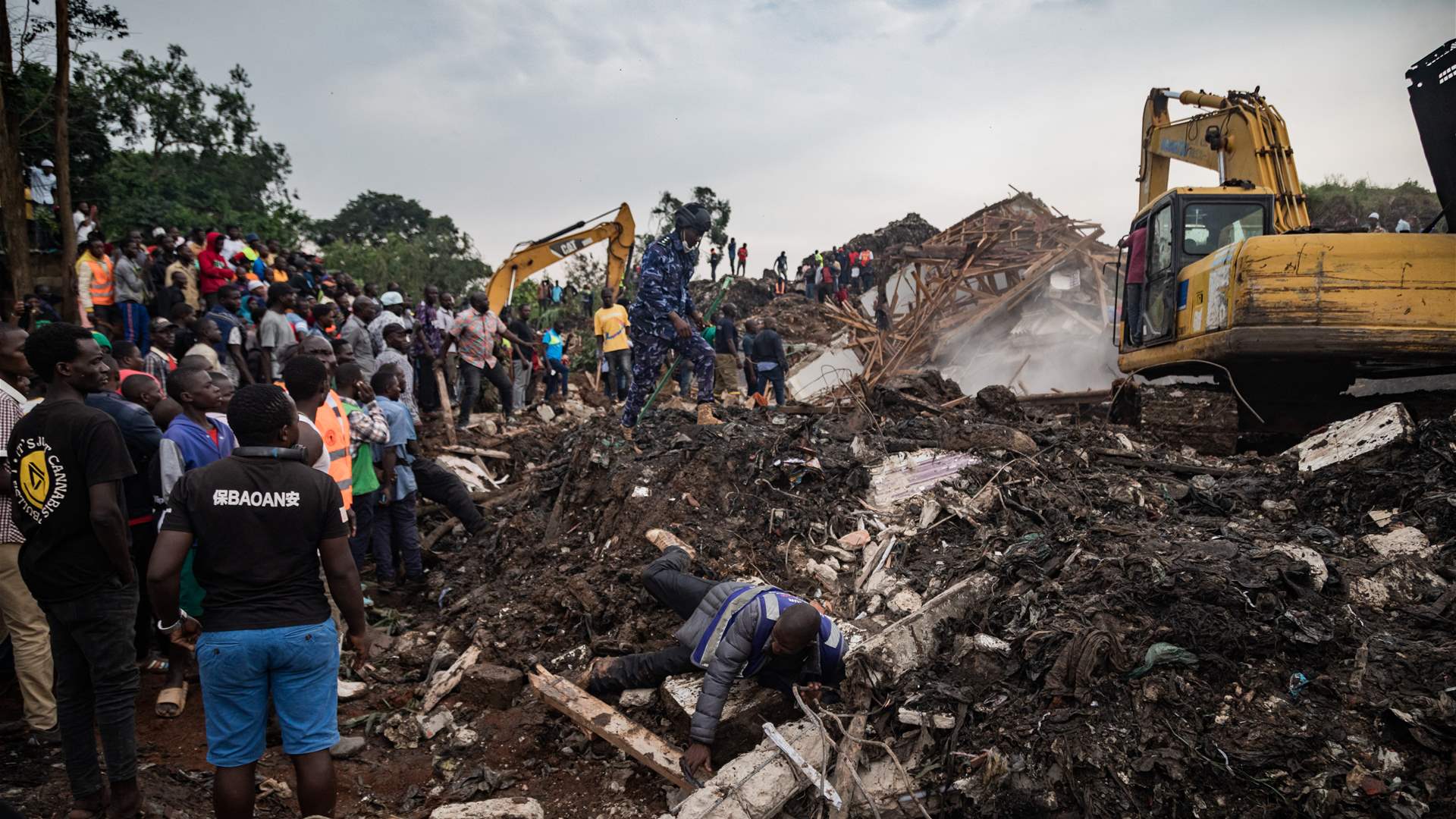 Death toll from Uganda garbage landslide rises to 26, 39 missing