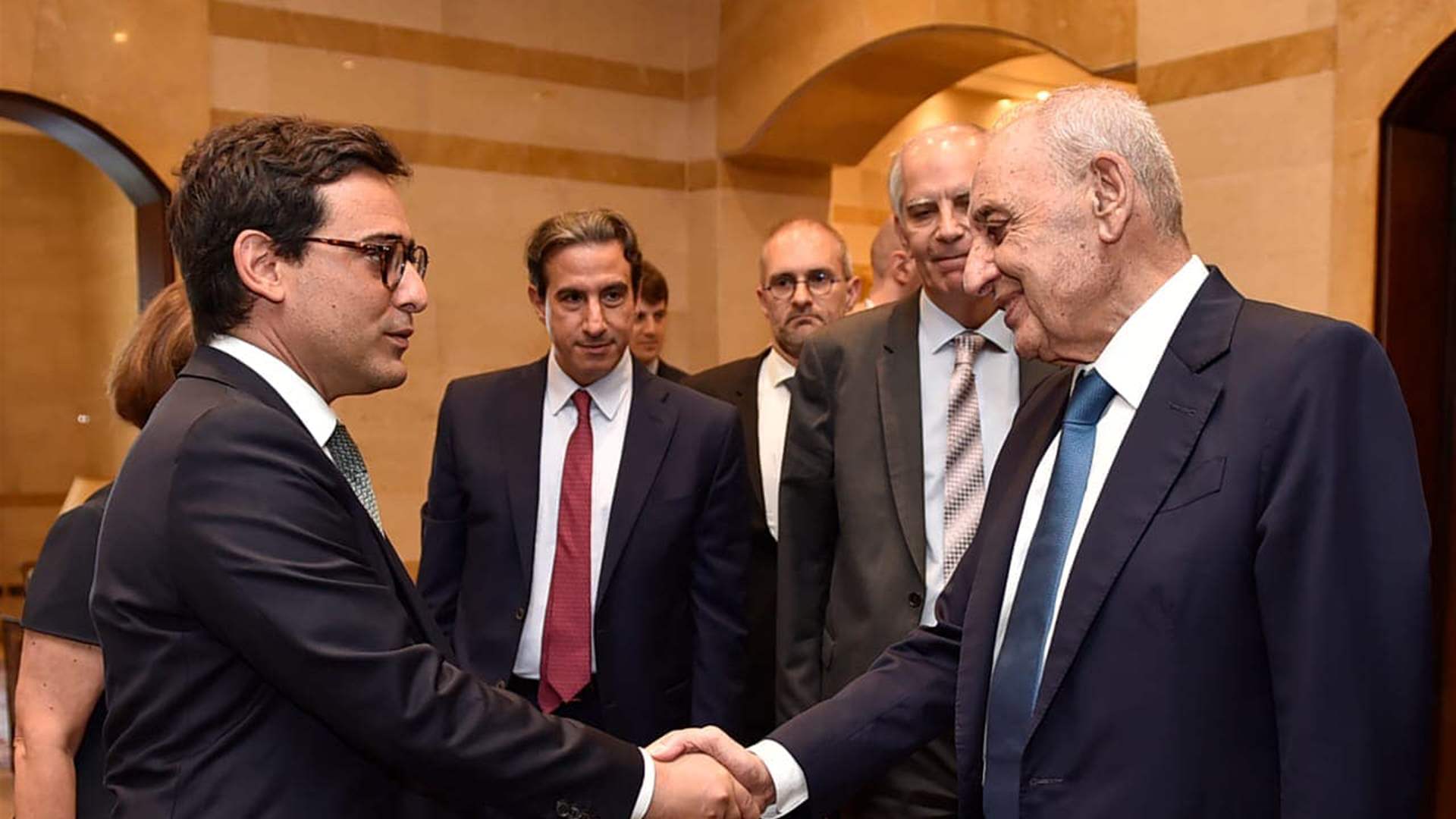 French Foreign Minister S&eacute;journ&eacute; emphasizes de-escalation and UNIFIL support after talks with Speaker Berri