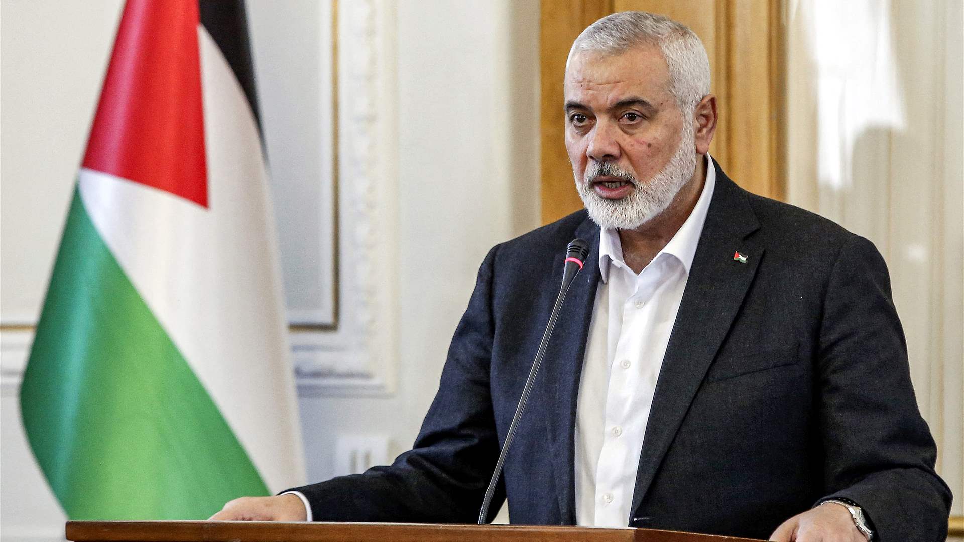 ICC drops case against ex-Hamas boss Haniyeh, killed in July 