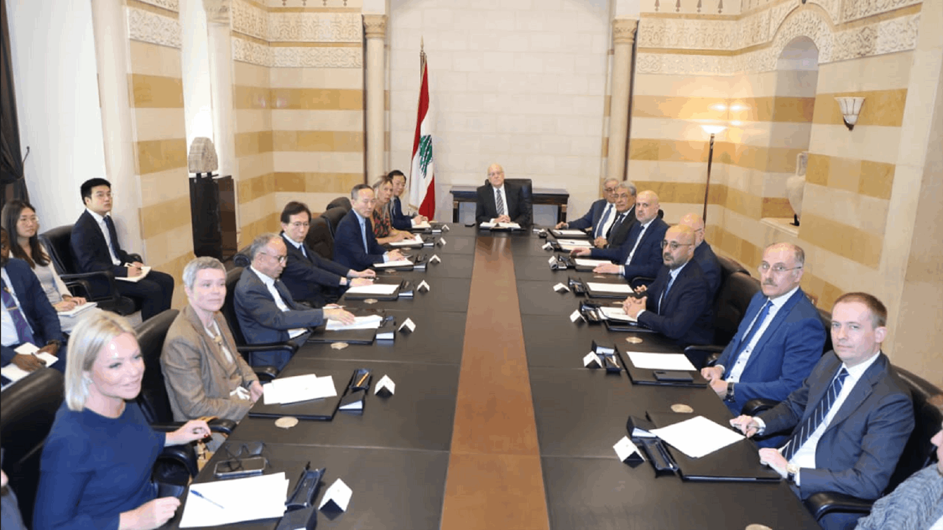 Lebanon&#39;s PM Mikati to UN Security Council Ambassadors: Calls for more effective measures to address Israeli violations and attacks