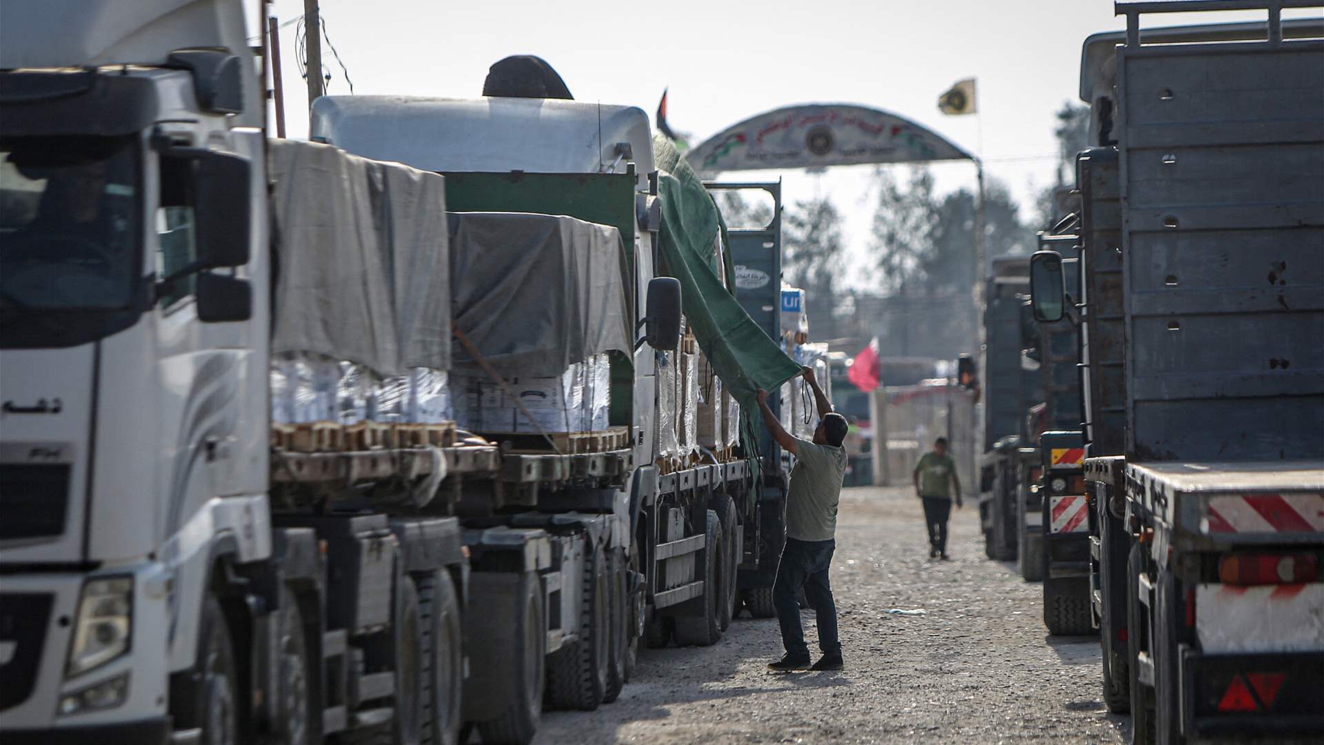 UN spokesman says vaccination convoy held at gunpoint by Israeli army