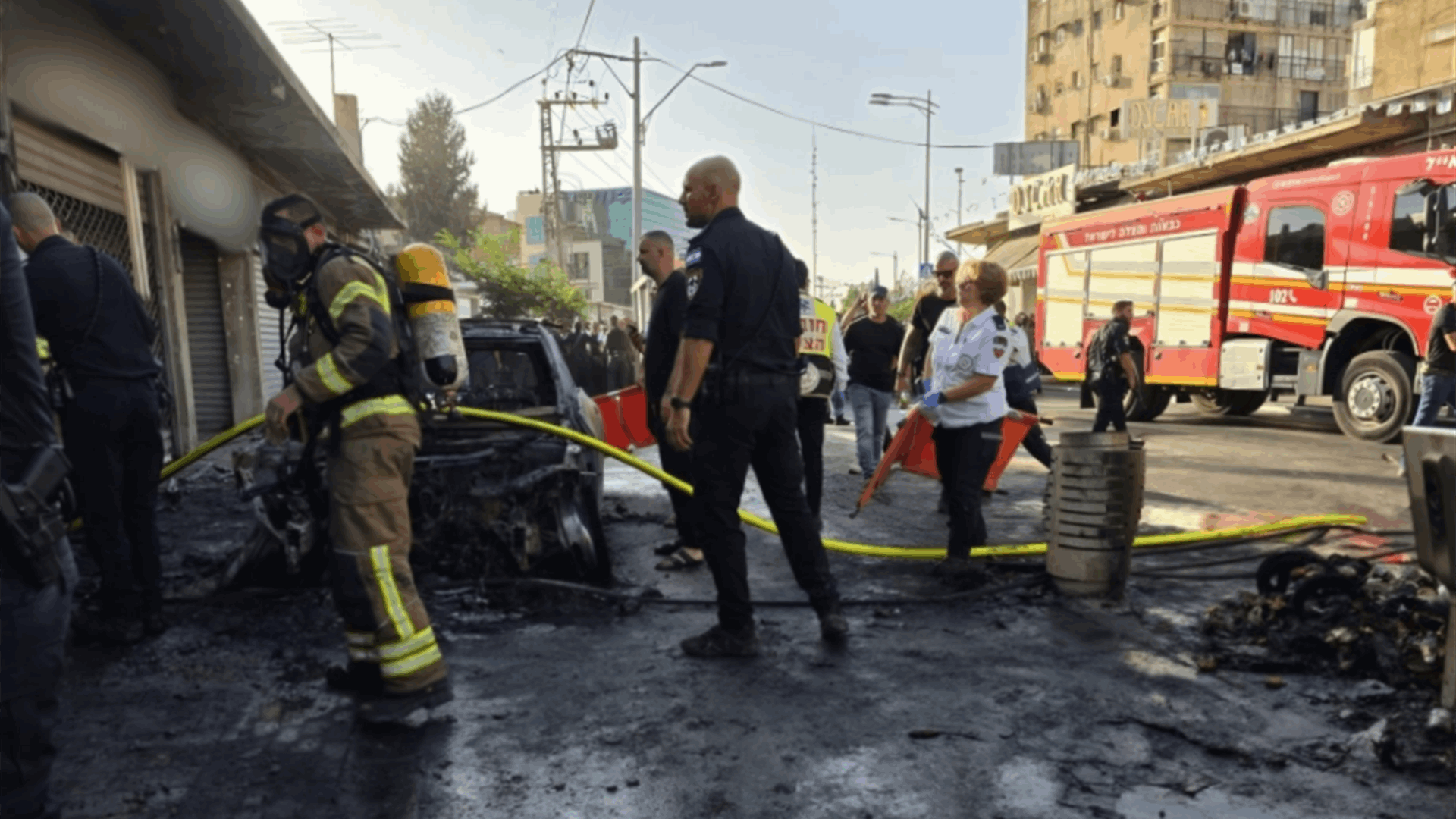 أربعة قتلى بانفجار سيارة في مدينة الرملة في إسرائيل