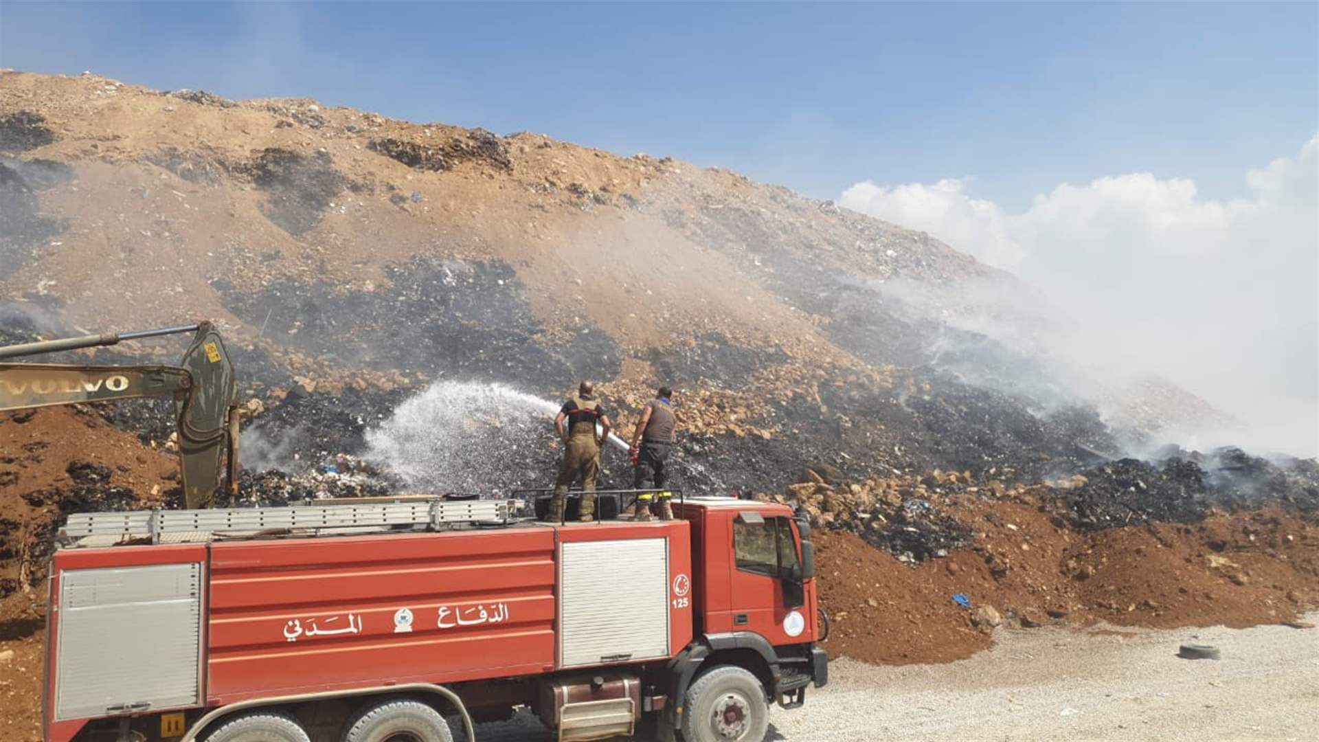 Civil Defense quells Bourj Hammoud landfill blaze after three days of intense effort