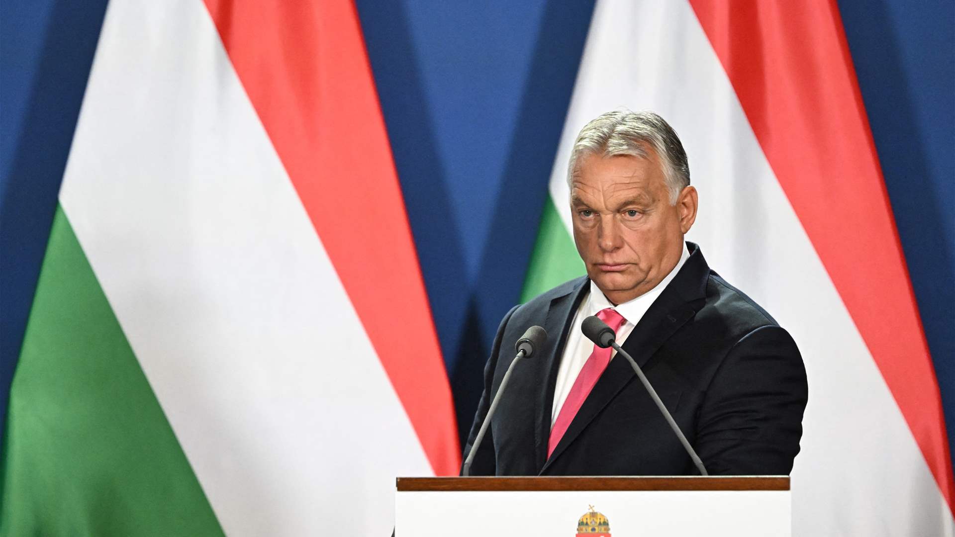 Orban, due for EU speech, postpones travel over storm