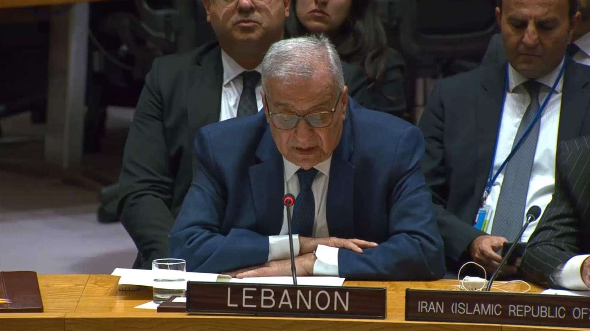 Full Transcript: Lebanese Foreign Minister Abdallah Bou Habib’s address to the UN Security Council on cyberattacks and Israeli aggression