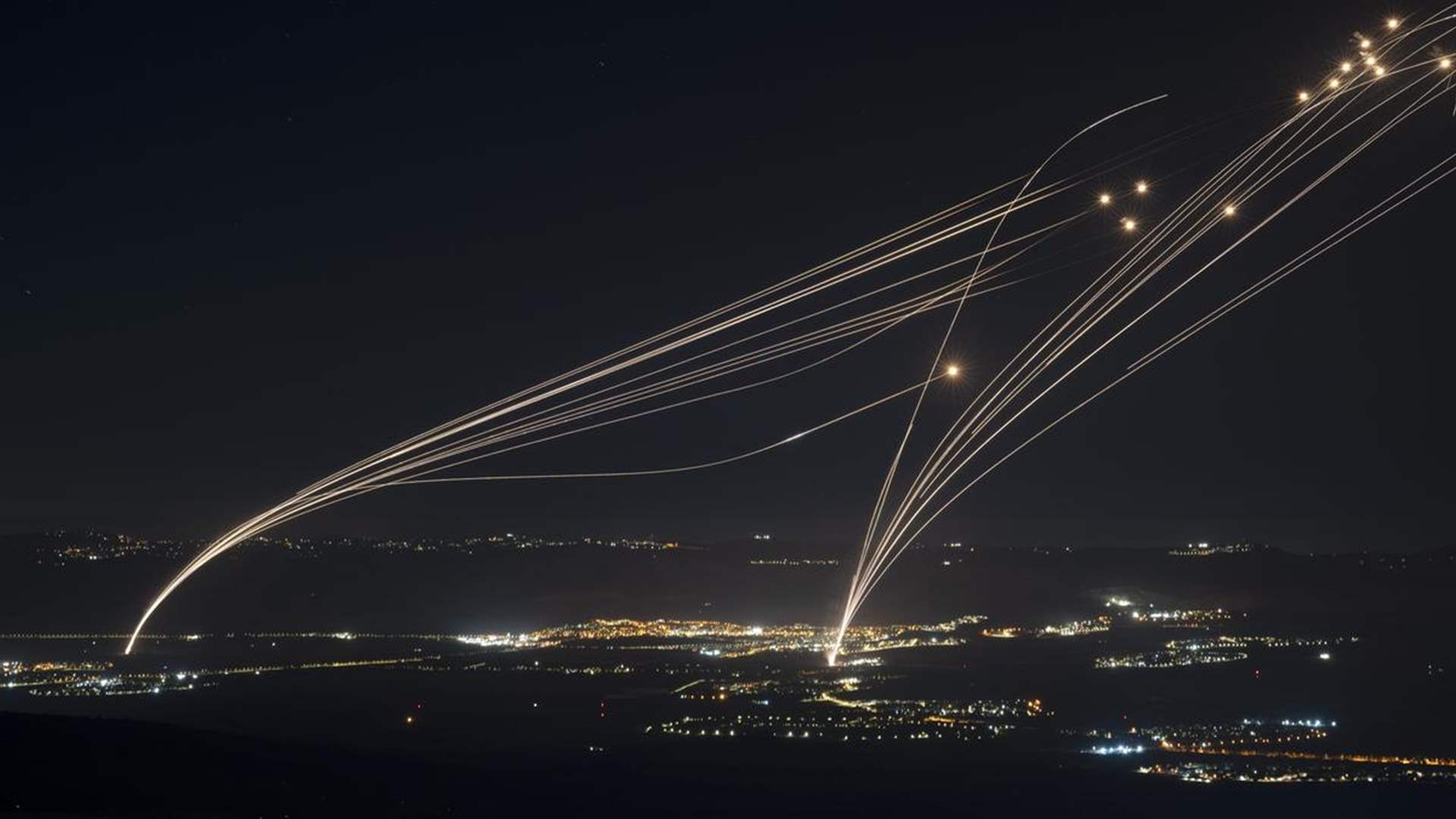 Israel says 150 rockets, missiles and drones fired at its territory overnight