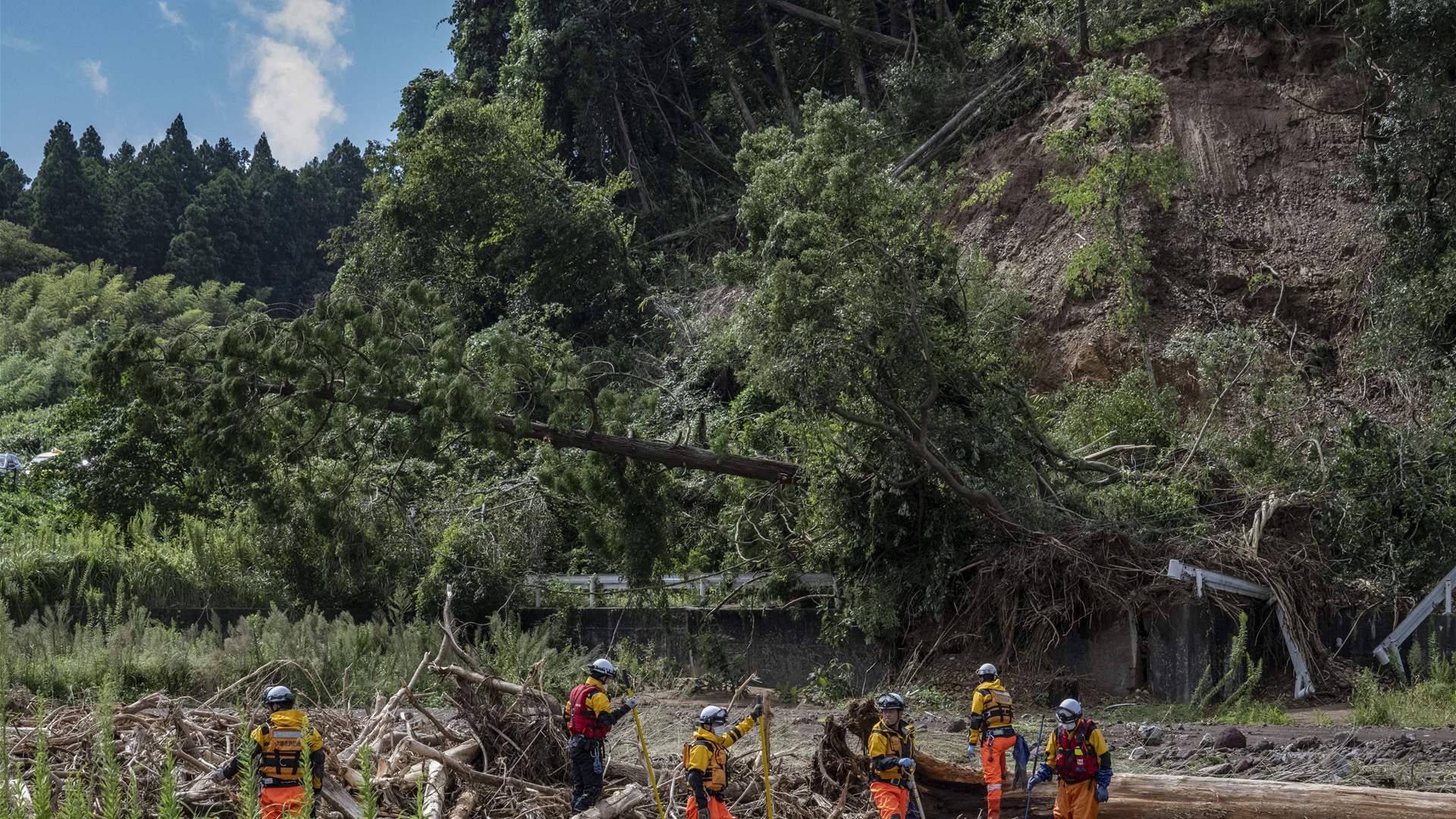 Six dead after floods in central Japan