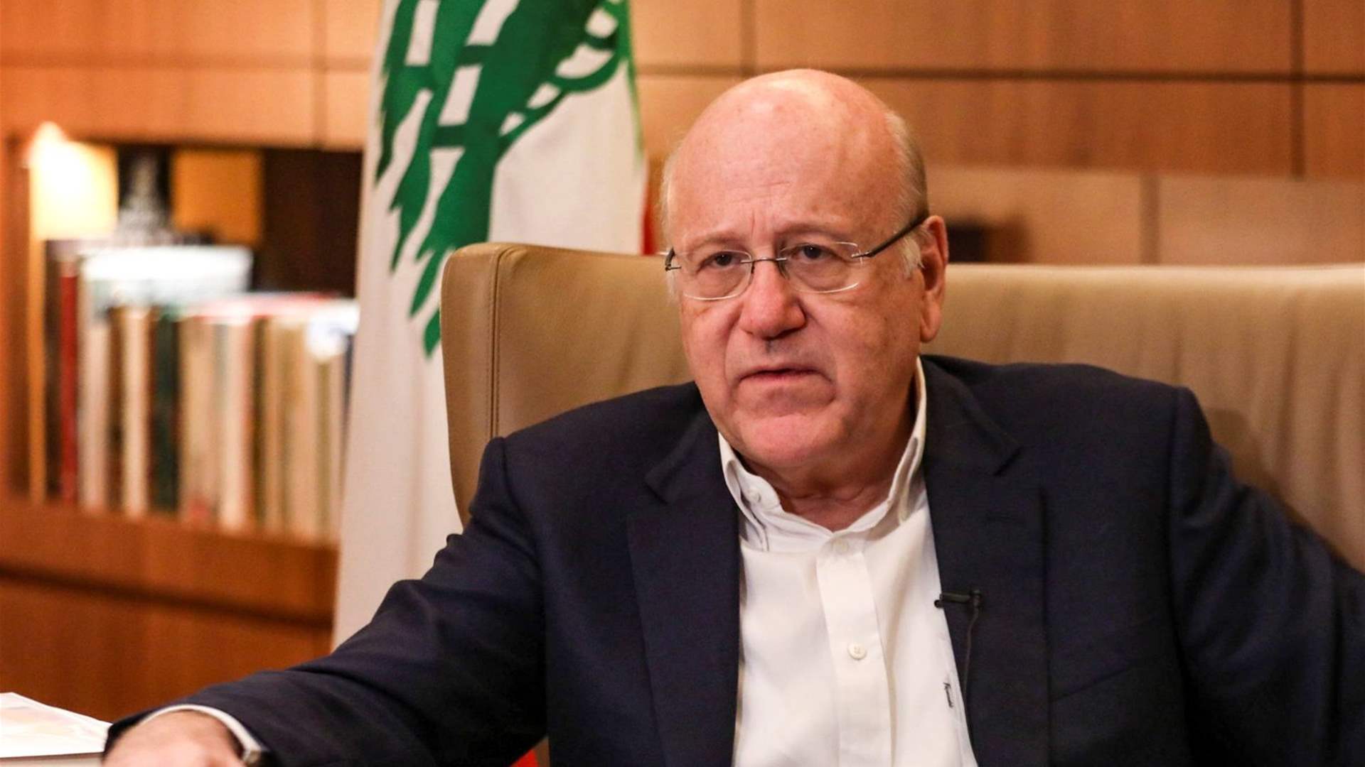 Mikati urges international pressure on Israel, warns of &#39;war of extermination&#39; in southern Lebanon