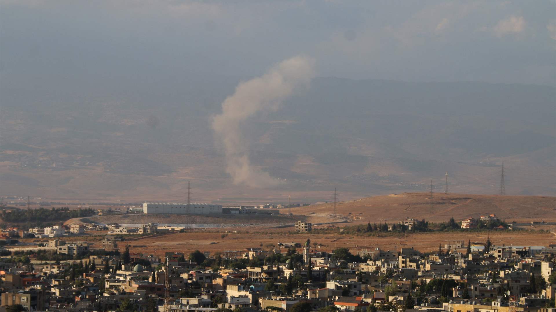 Israel says over 50 projectiles fired from Lebanon Tuesday morning