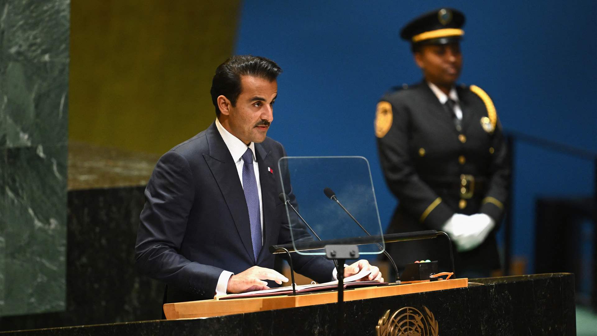 Qatar&#39;s emir calls Israeli war in Gaza a &#39;genocide&#39;