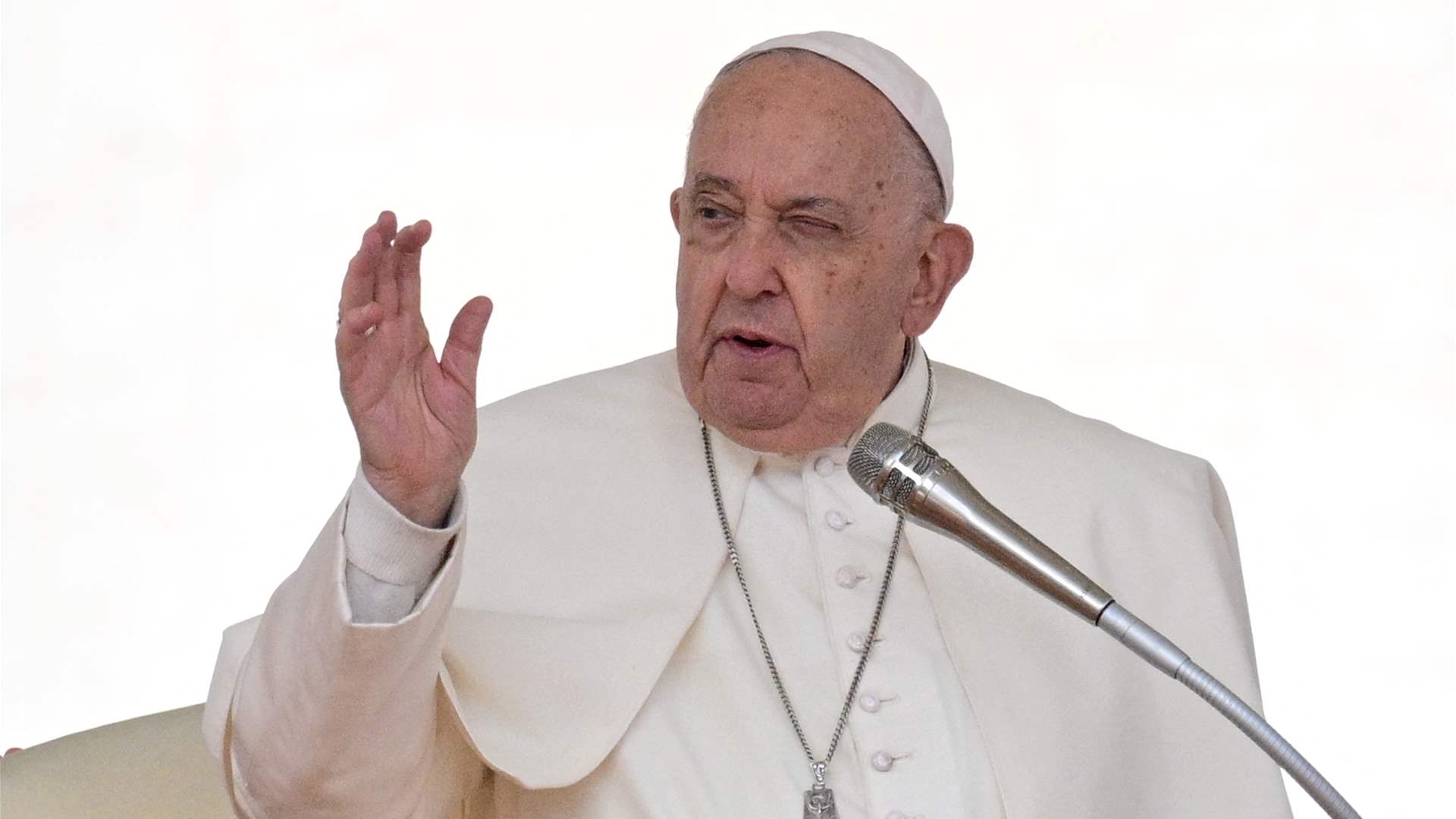 Pope says escalation in Lebanon &#39;unacceptable&#39;