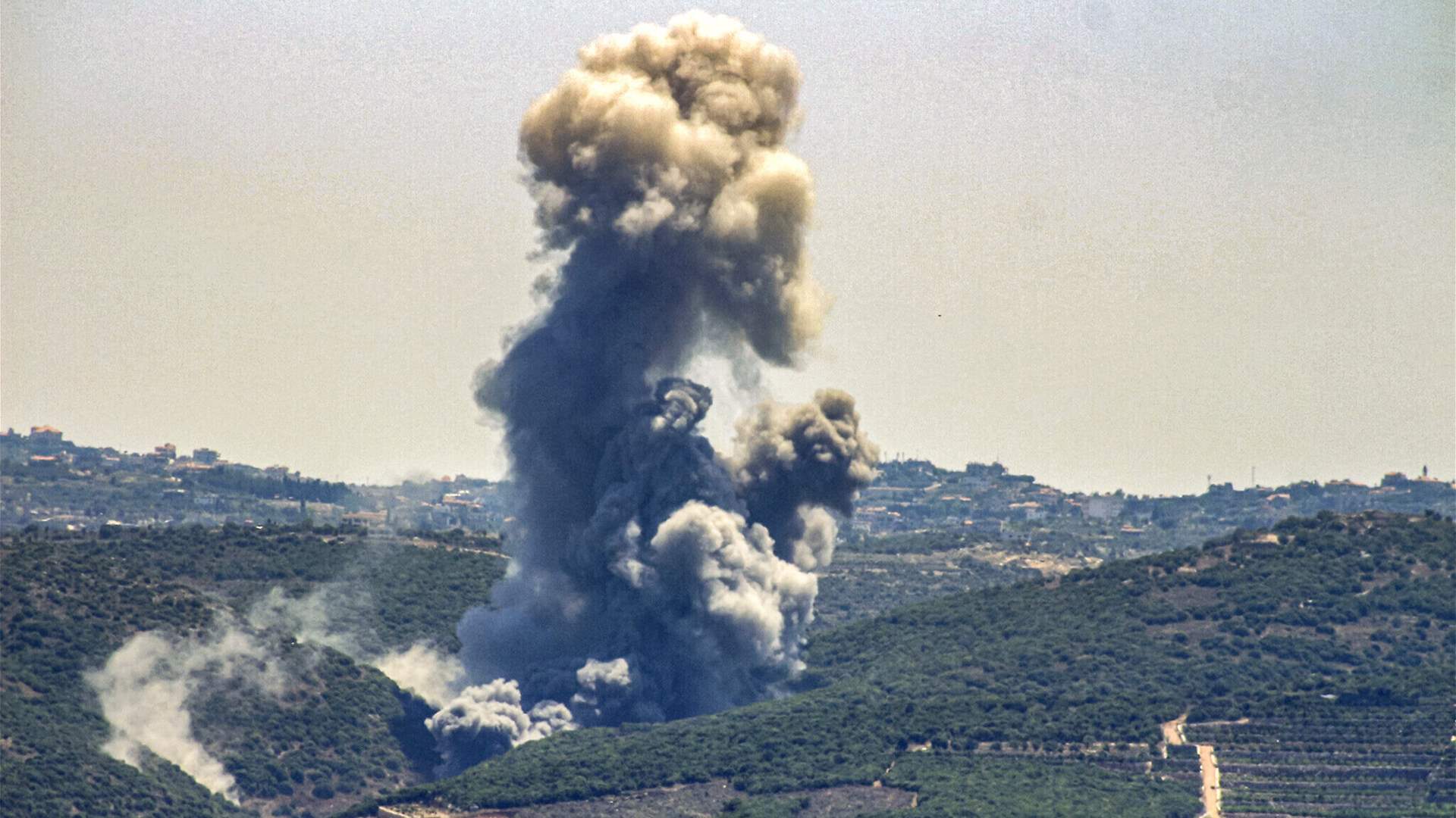 Israeli army says hits Hezbollah infrastructure on Lebanon-Syria border