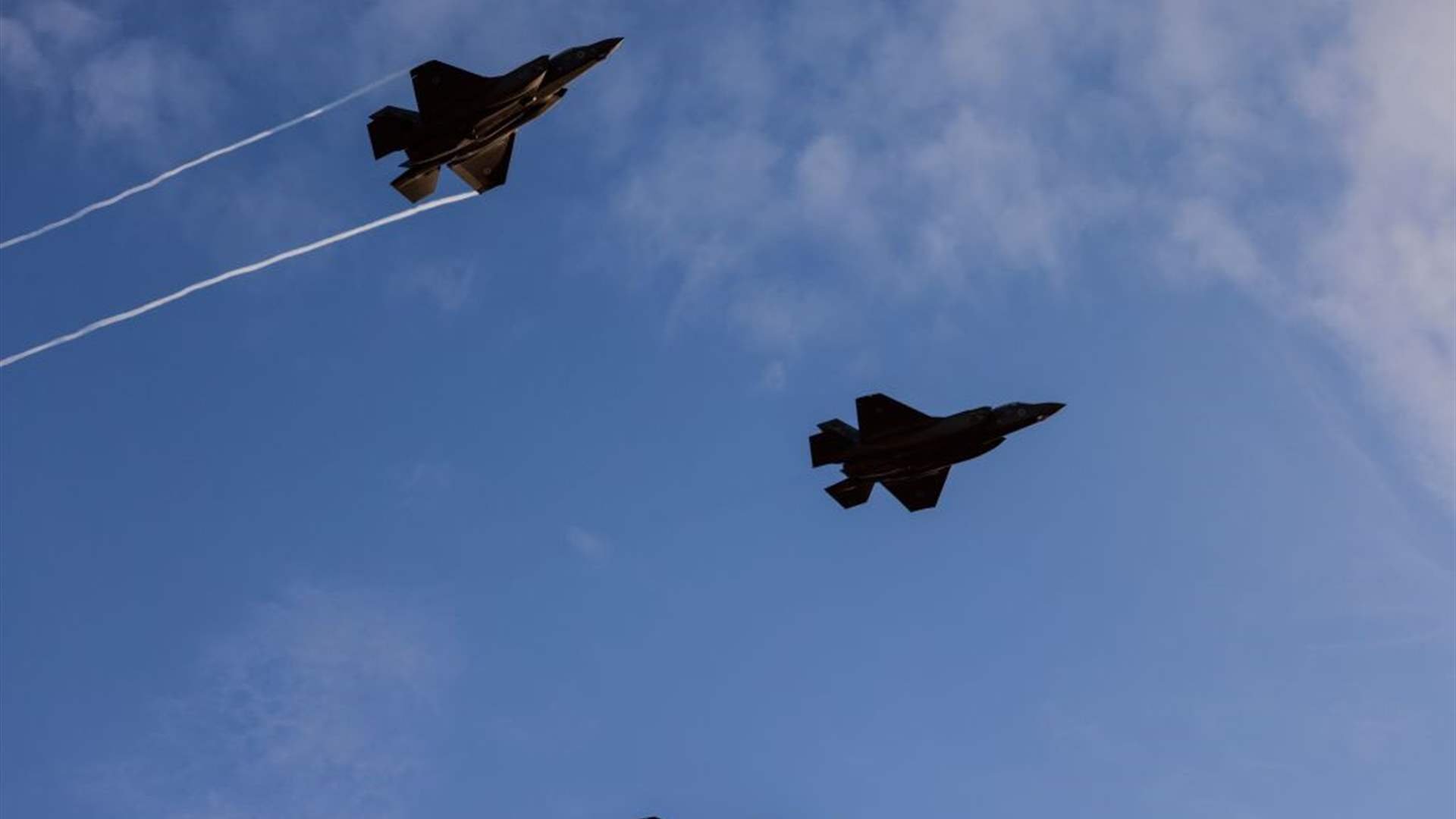 Israeli warplanes break sound barrier over several areas in Lebanon