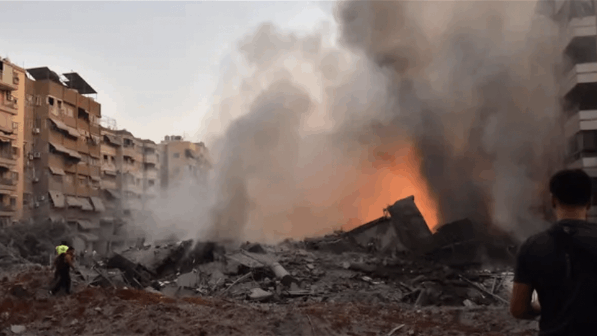 شهيدان و 76 جريحًا في حصيلة أولية نتيجة العدوان الاسرائيليّ على حارة حريك في الضاحية الجنوبية