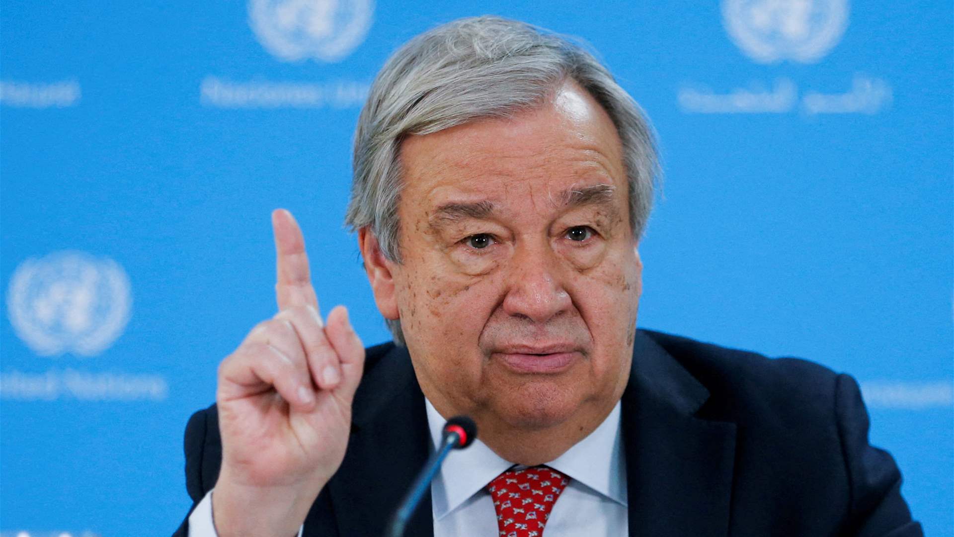 UN chief Guterres backs Lebanon ceasefire plan