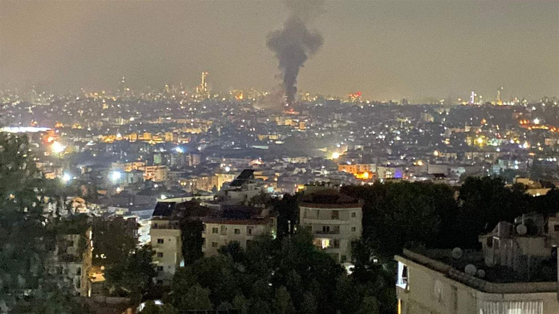 Israel strikes Beirut&#39;s southern suburbs as announced by its army