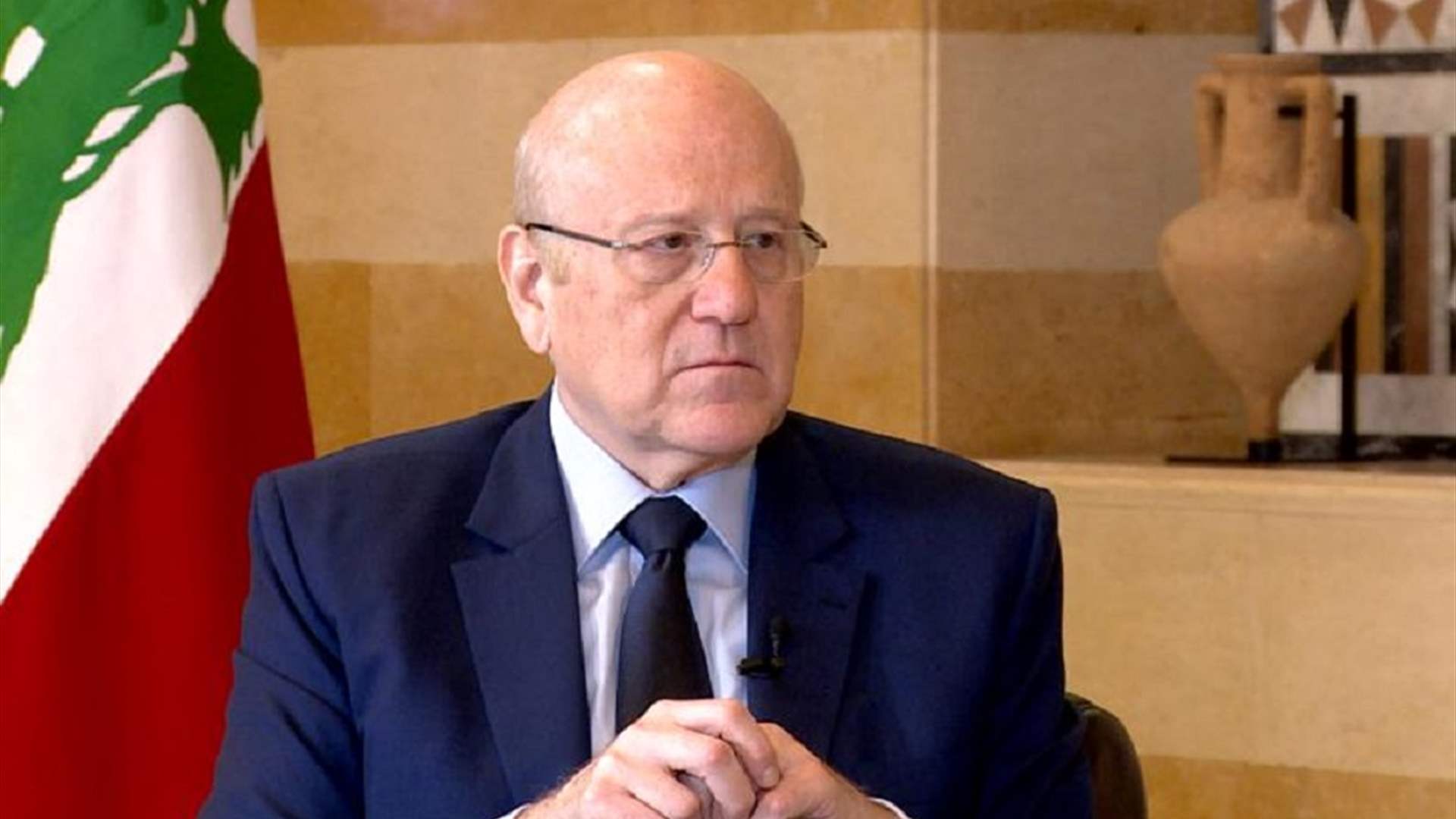 Mikati calls for collective efforts to navigate the current crises on humanitarian, diplomatic, and security levels