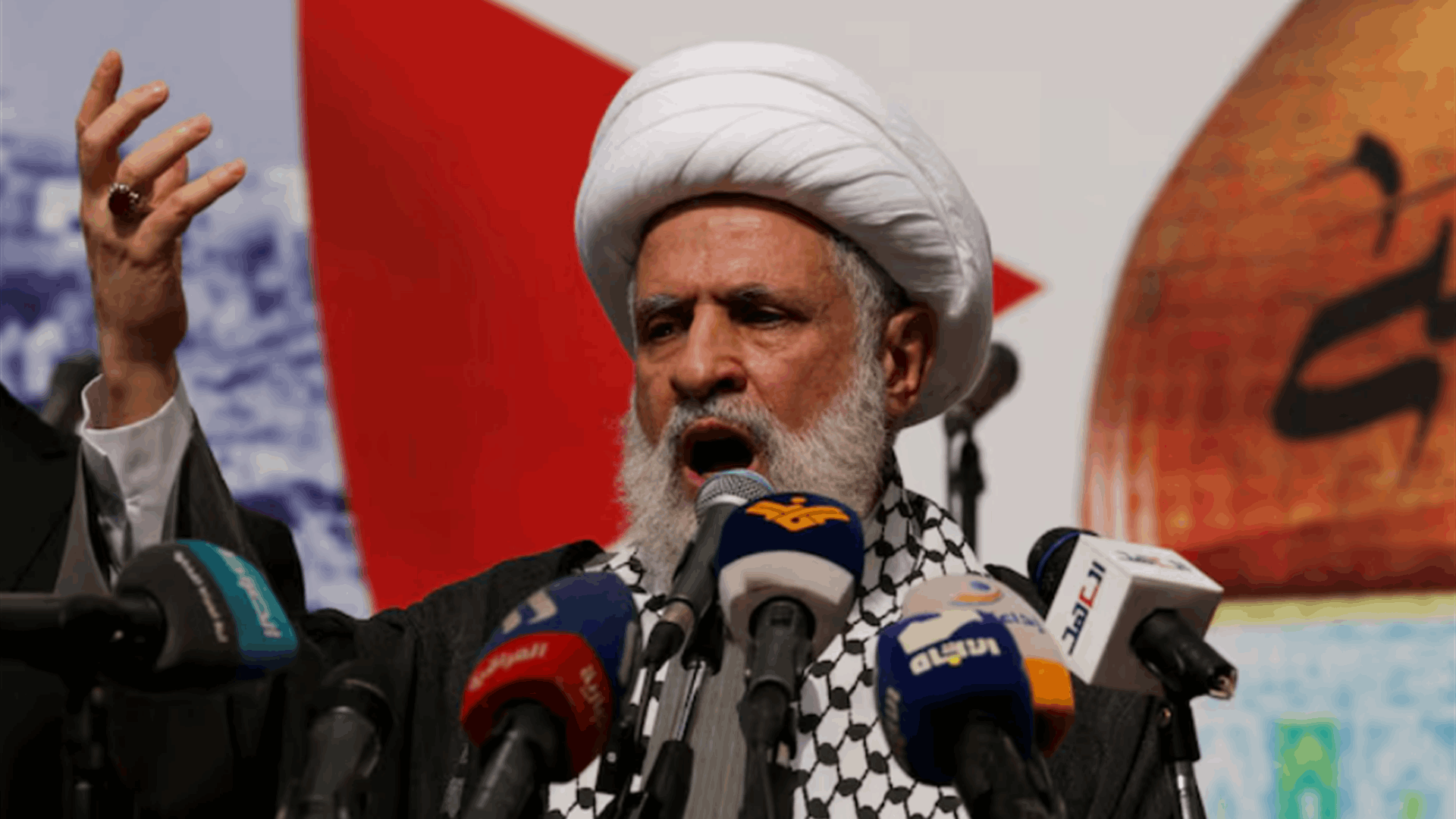 Who is Sheikh Naim Qassem, Hezbollah&#39;s deputy leader who spoke on Monday?