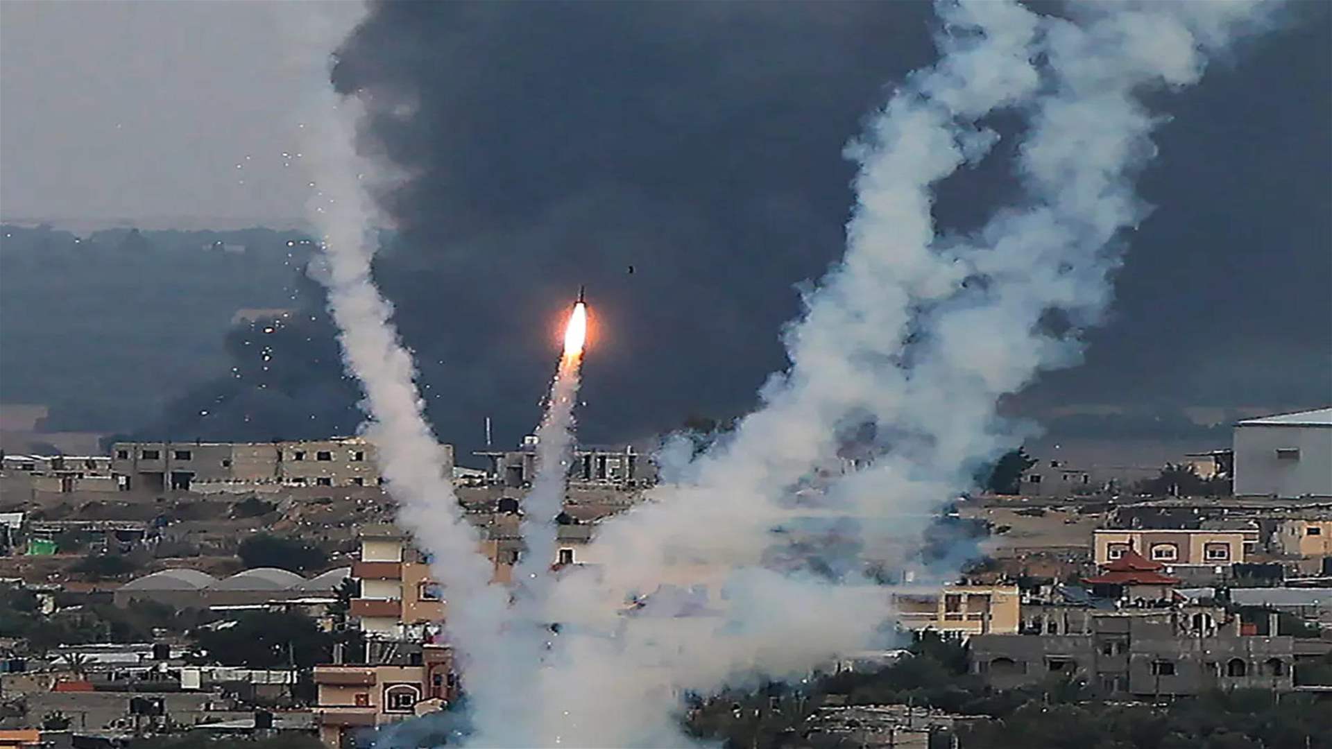 Hezbollah launches rocket barrages on northern Israeli settlements