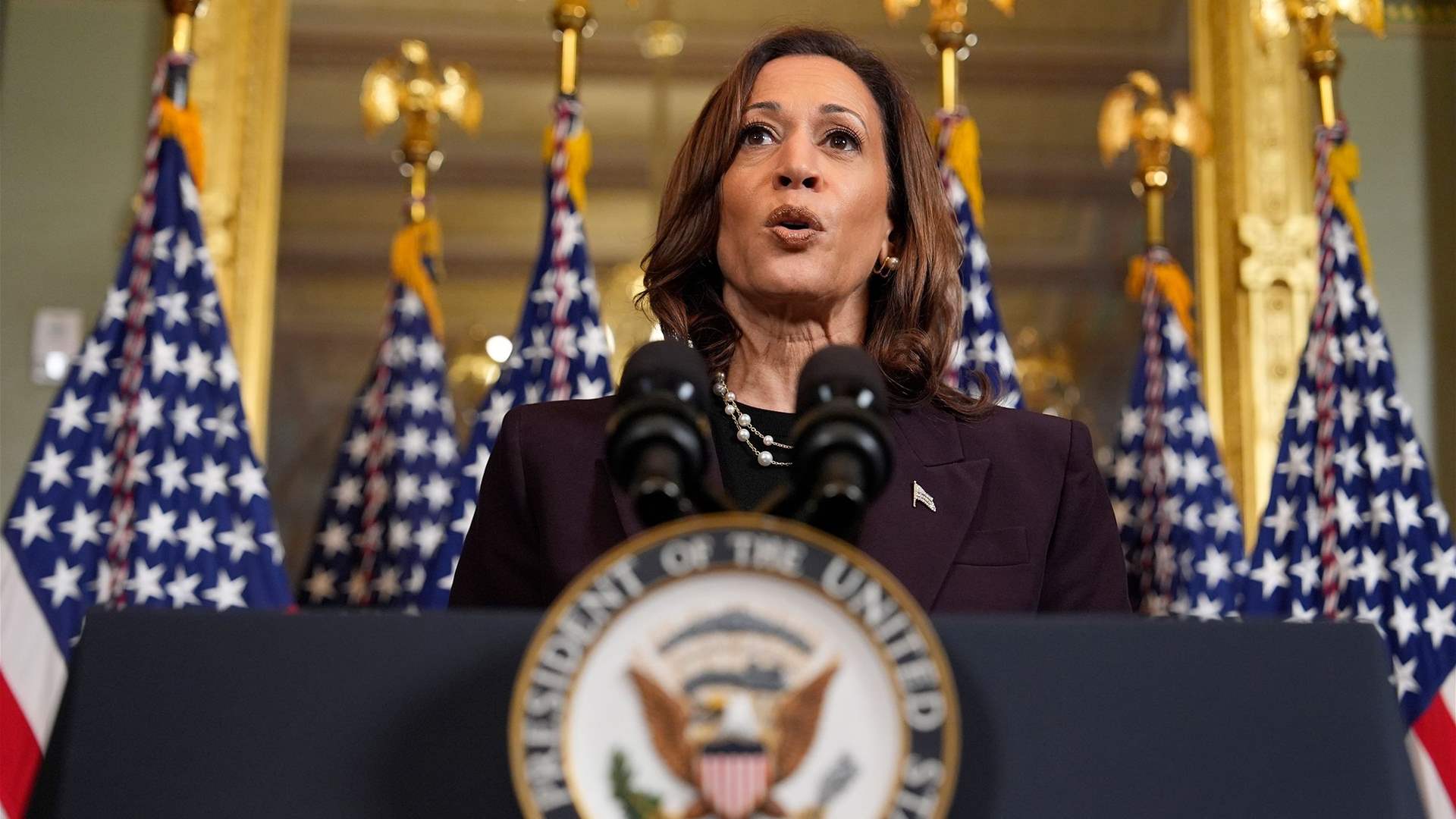 Kamala Harris promises &#39;unwavering&#39; support for Israel&#39;s security