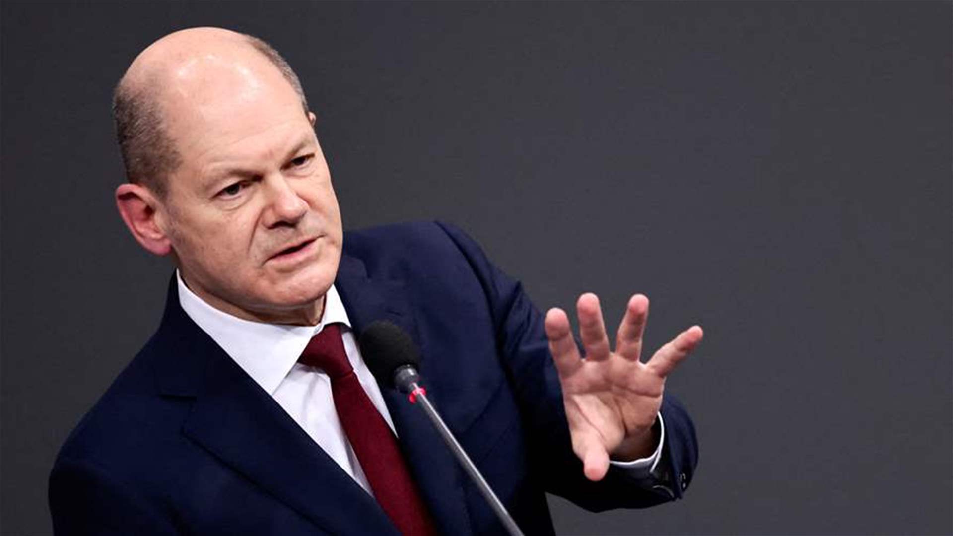 German Chancellor Scholz says Iran risks igniting entire region