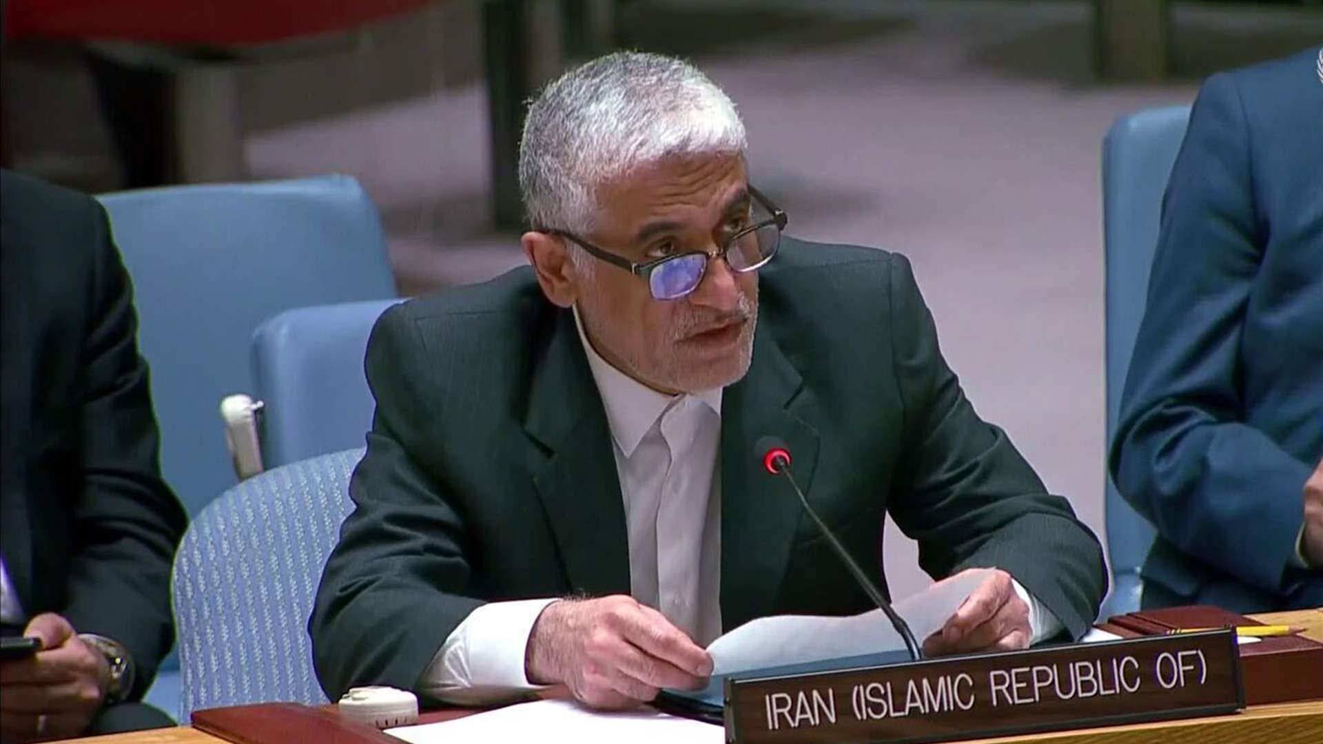 Iran&#39;s UN envoy Amir Saeid Iravani: Iran is fully prepared to take further measures