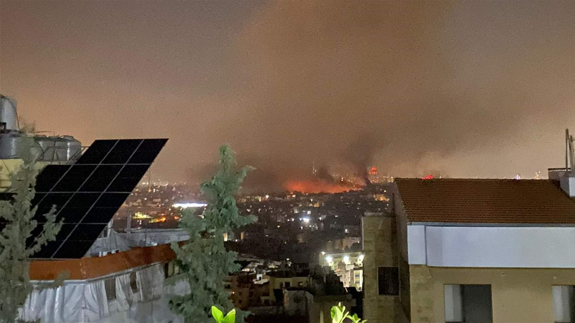 Massive Israeli strikes on Beirut&#39;s suburbs described as &#39;larger in scale&#39; than the one that assassinated Hezbollah&#39;s Nasrallah 