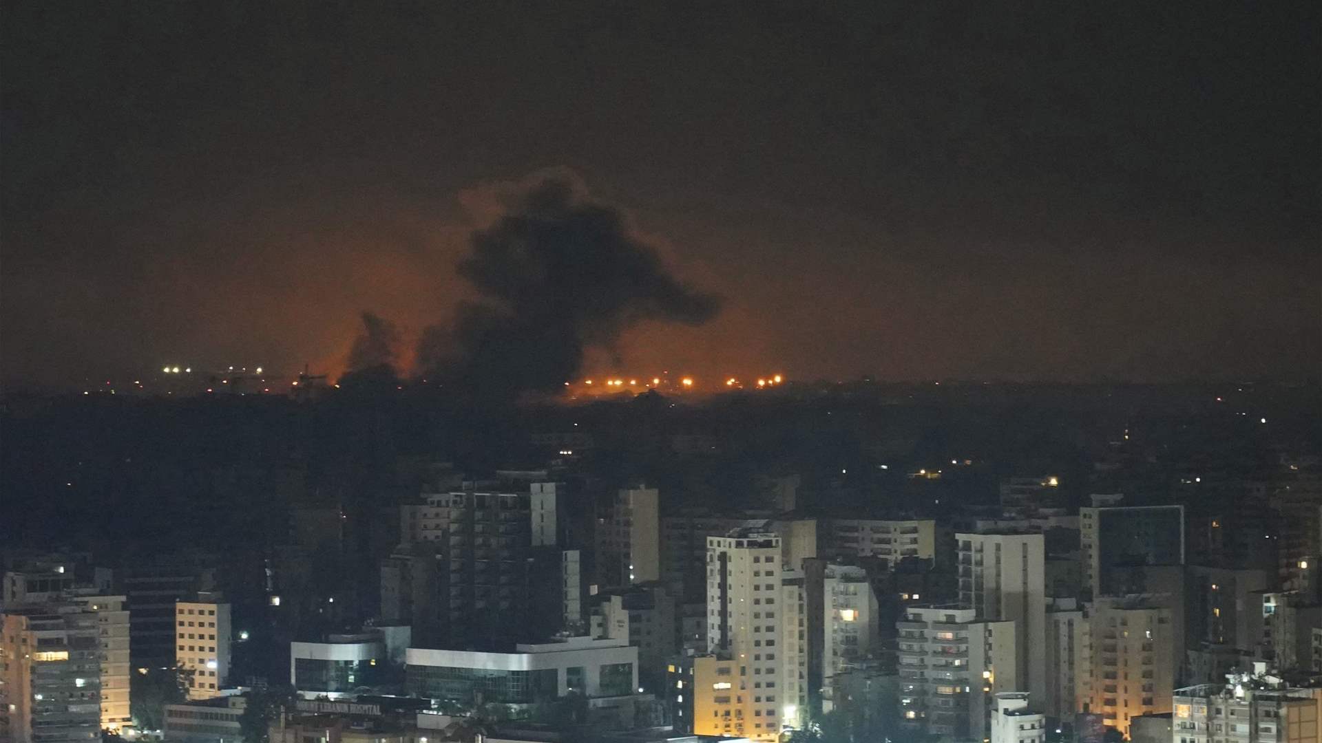 Series of explosions heard over Beirut&#39;s southern suburbs: AFP