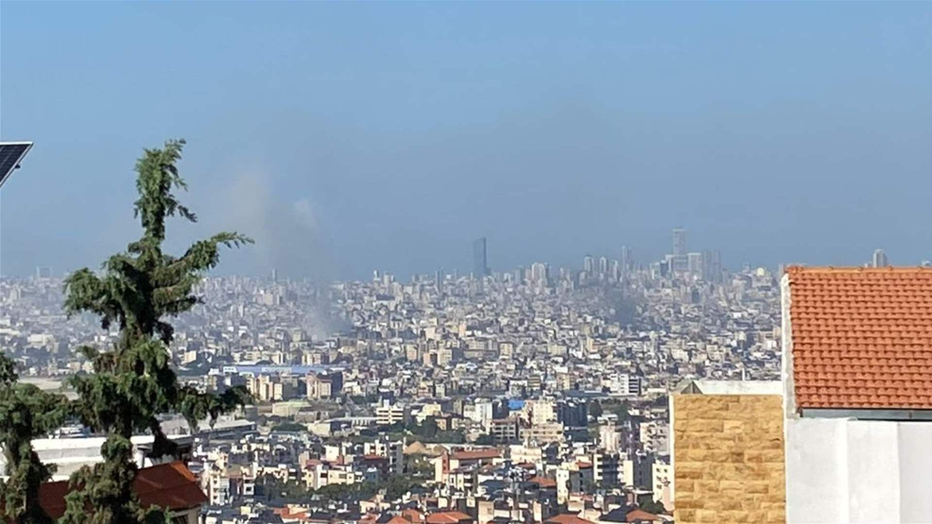 New series of Israeli strikes target vicinity of Borj el Brajneh, Mrayjeh in Beirut&#39;s southern suburbs