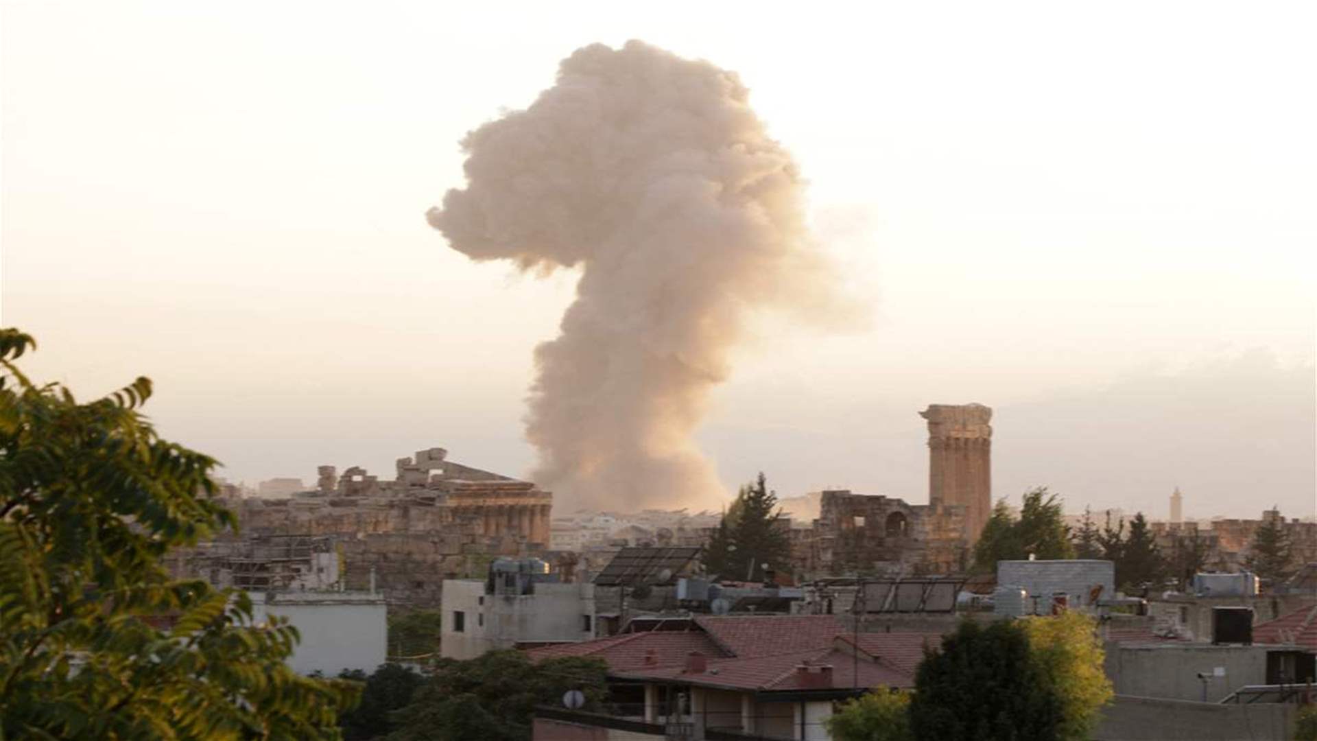 Israeli airstrike near ancient Baalbek citadel raises concerns about archaeological site