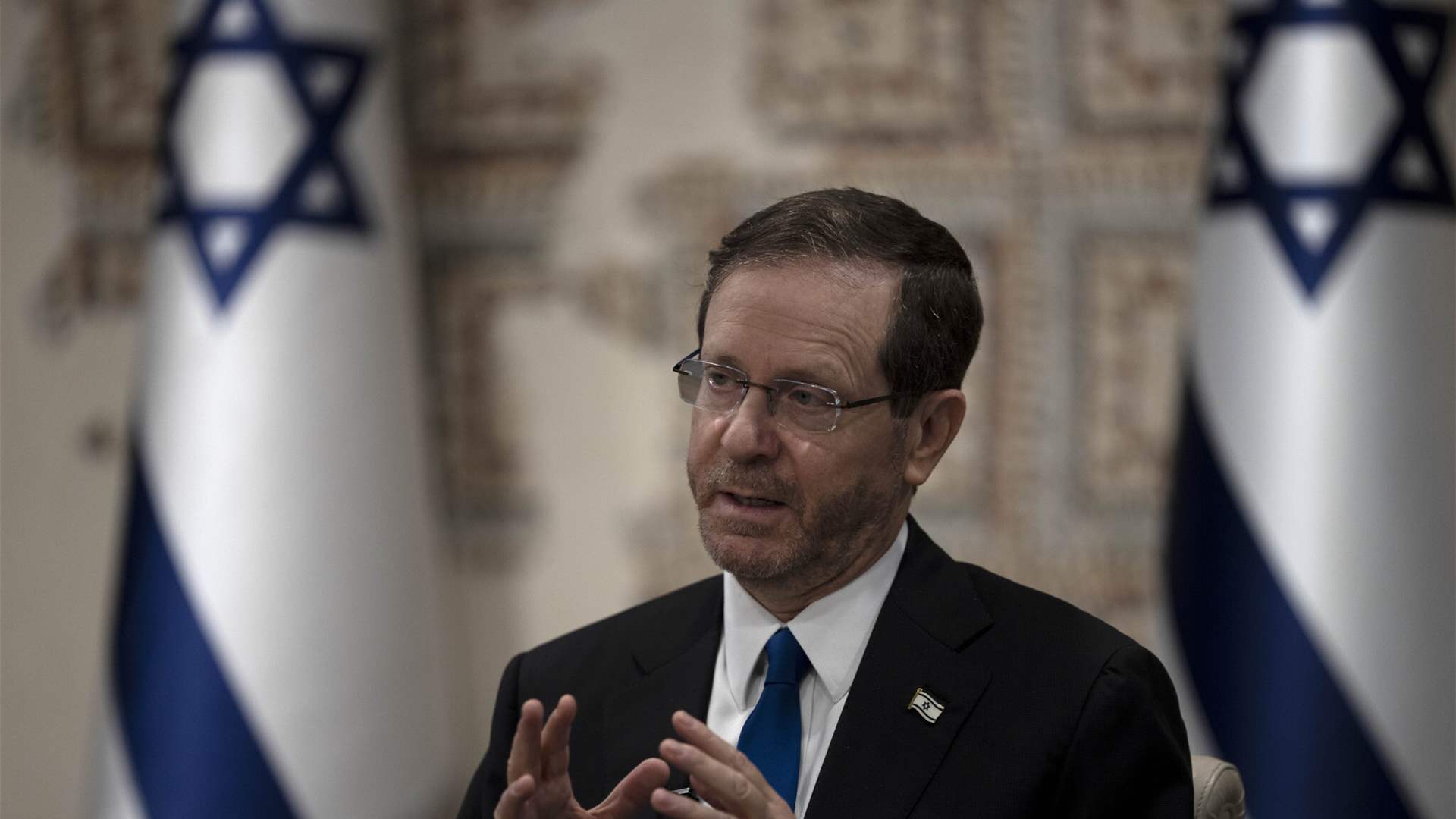 Israeli president Herzog says to bring peace, world &#39;must support Israel&#39;