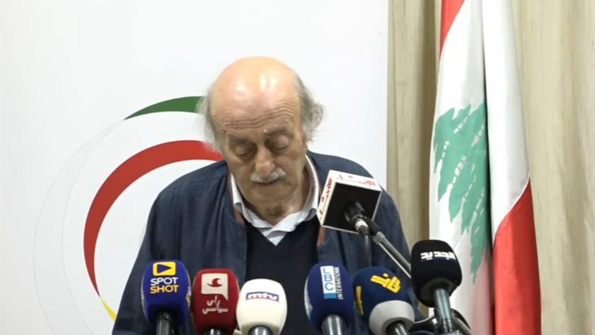 Joumblatt urges consensus on presidential election, says Lebanon must not tie its fate to Gaza