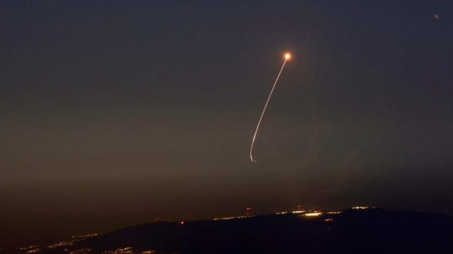 Israeli military says intercepted some projectiles fired from Lebanon 