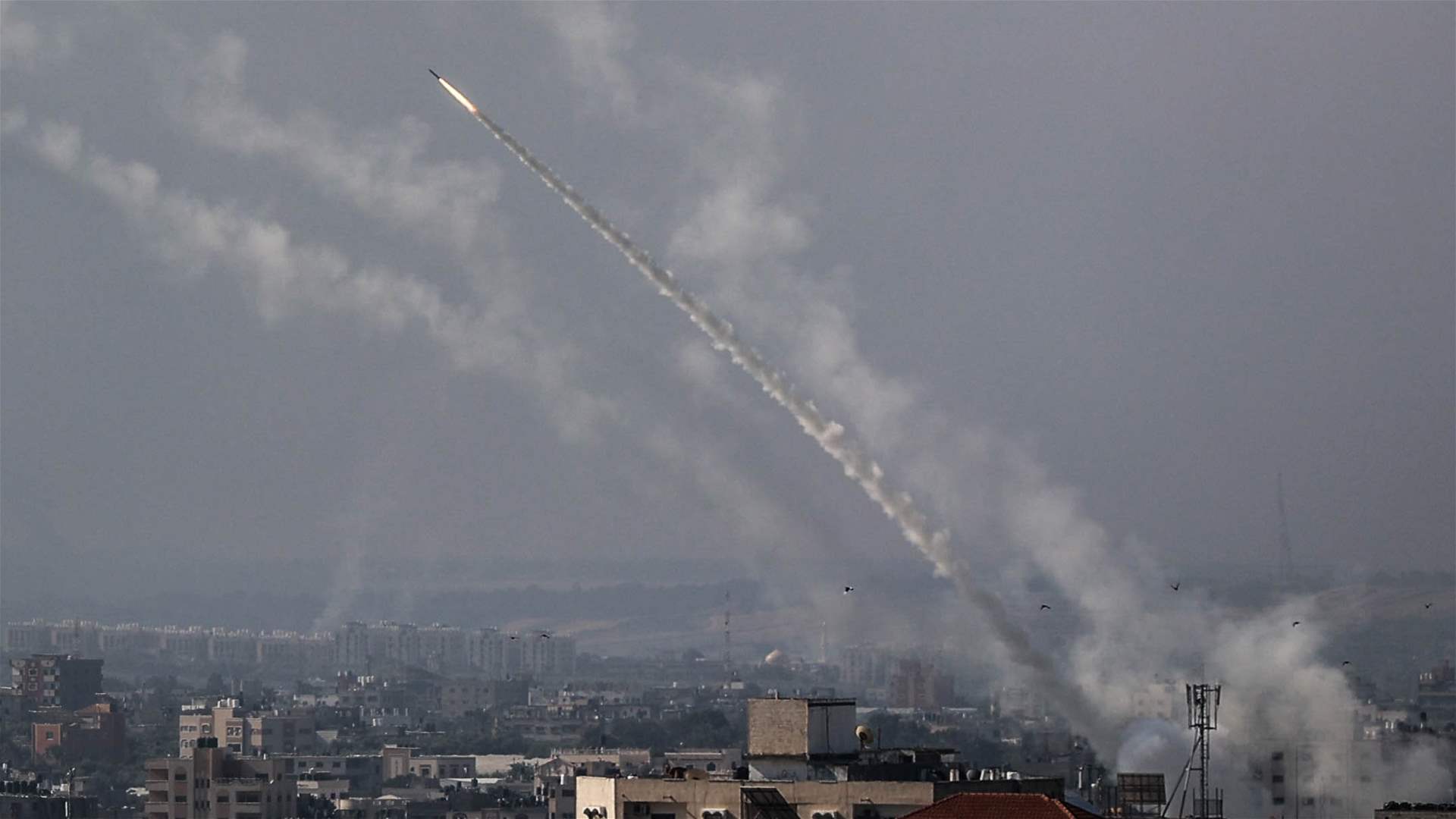 Israel says intercepts two projectiles from Lebanon after sirens