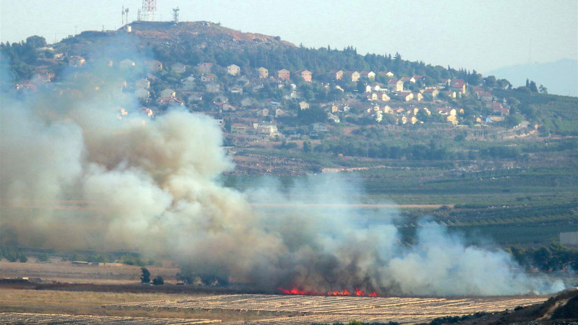 Israeli Defense Ministry says 1,645 property damages in border towns with Lebanon