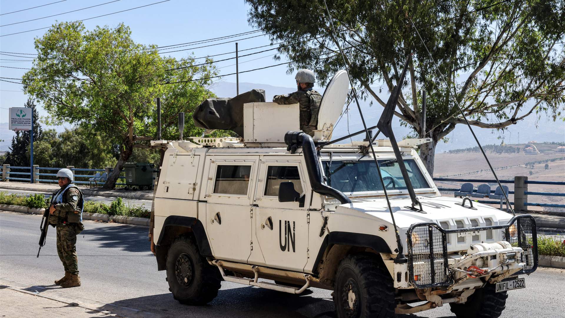 UNIFIL base hit again by Israeli shelling in Naqoura, South Lebanon, two peacekeepers wounded