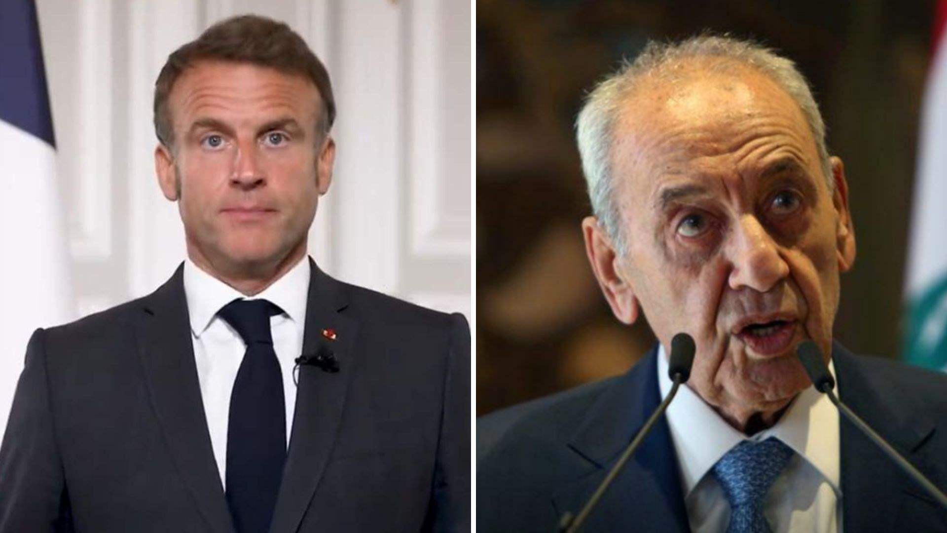 Berri urges Lebanon ceasefire, Resolution 1701 implementation during Macron call