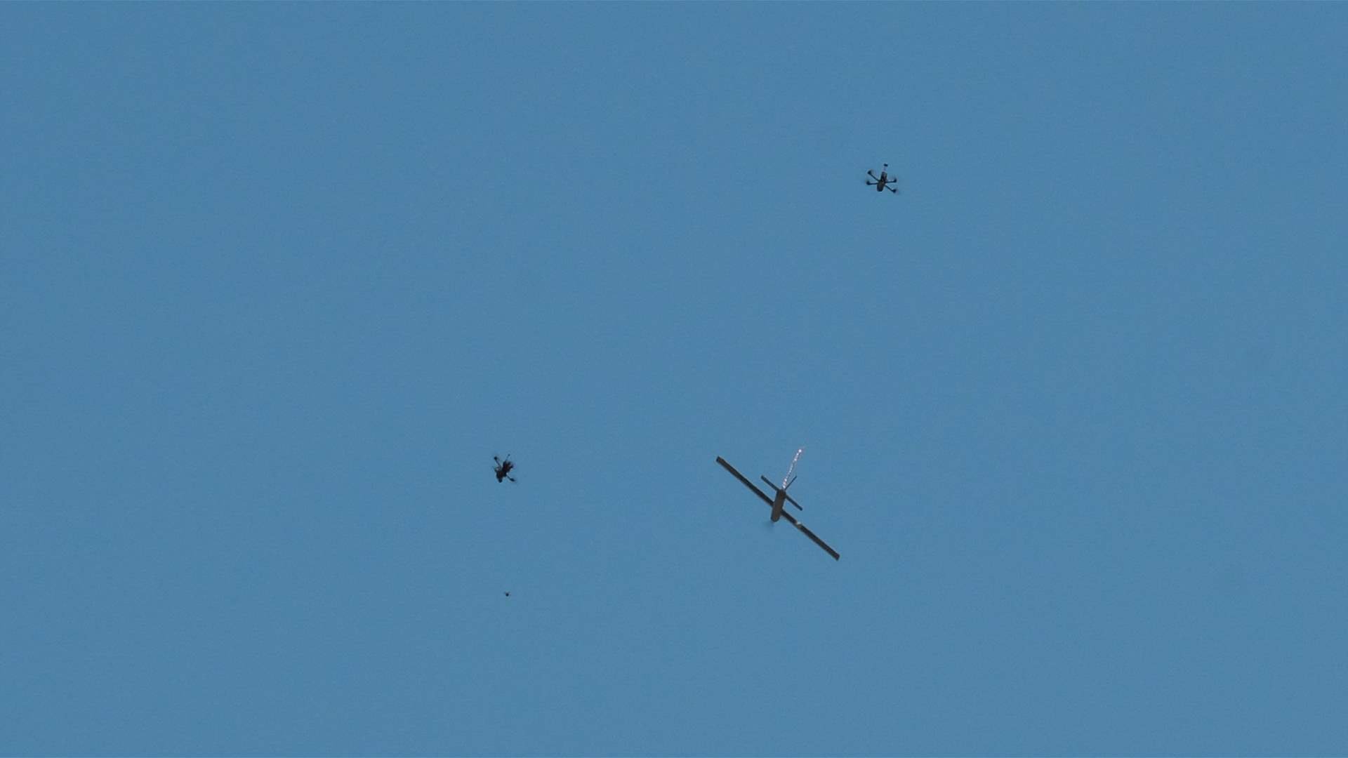 Israeli army says intercepts two drones approaching Israel from Syria