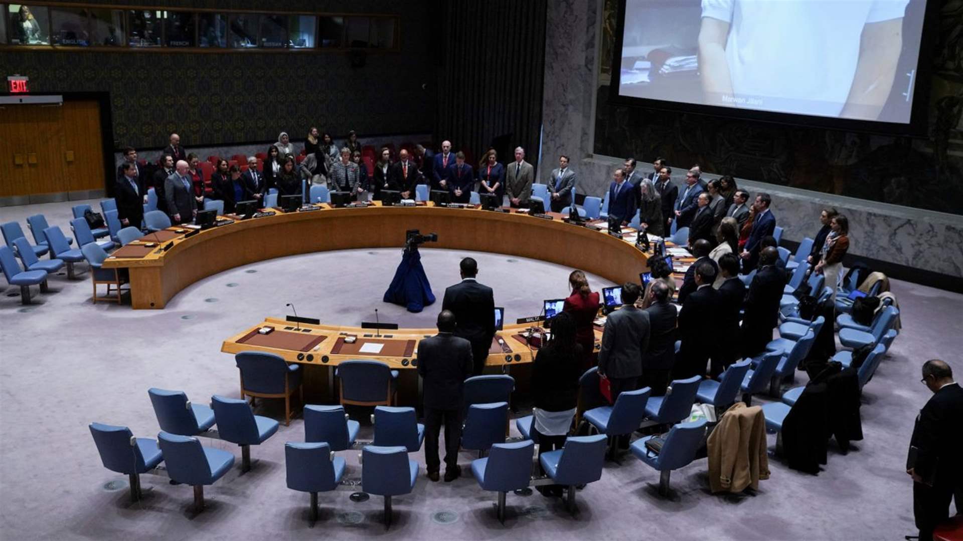 UN Security Council holds closed session on Lebanon&#39;s Resolution 1559 implementation