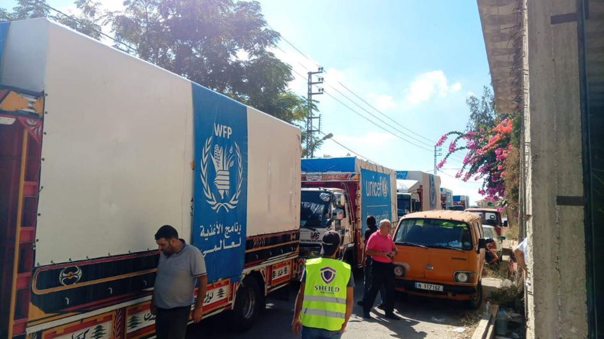 Aid convoy reaches Marjaayoun and Qlayaa in South Lebanon after securing security clearance