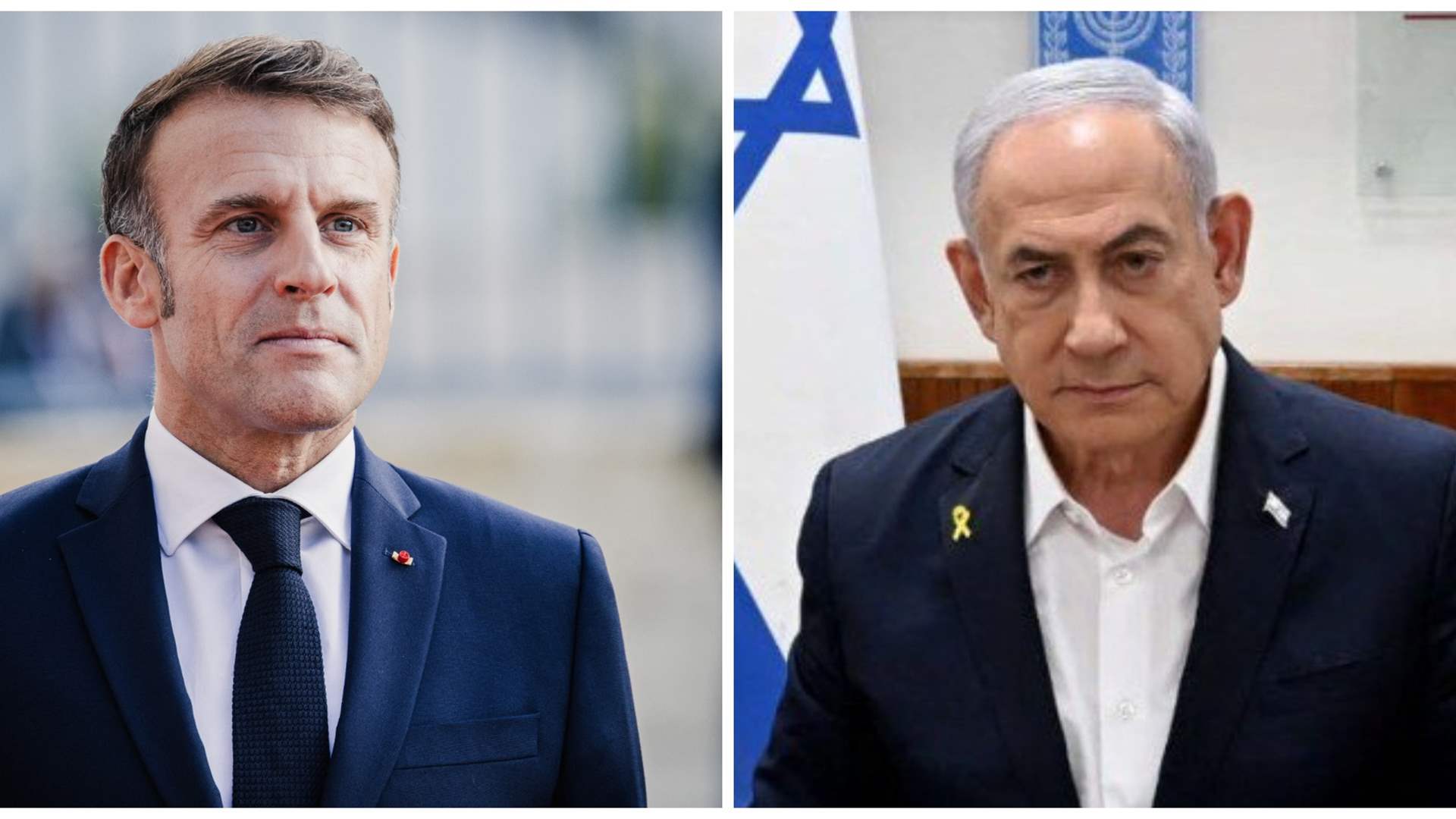 Israeli PM Netanyahu tells France&#39;s Macron: Israel was created through war, not UN ruling