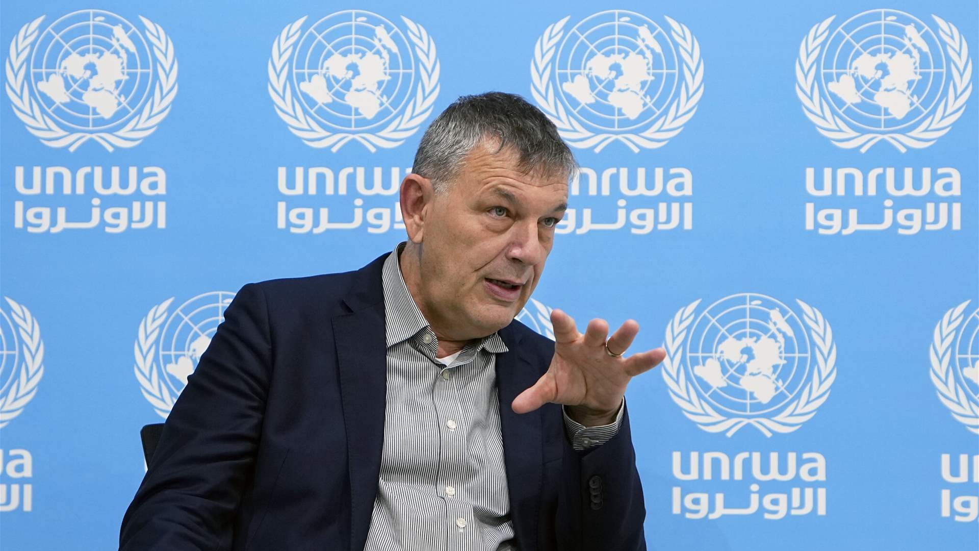 UNRWA Commissioner says operations in Gaza nearing breaking point