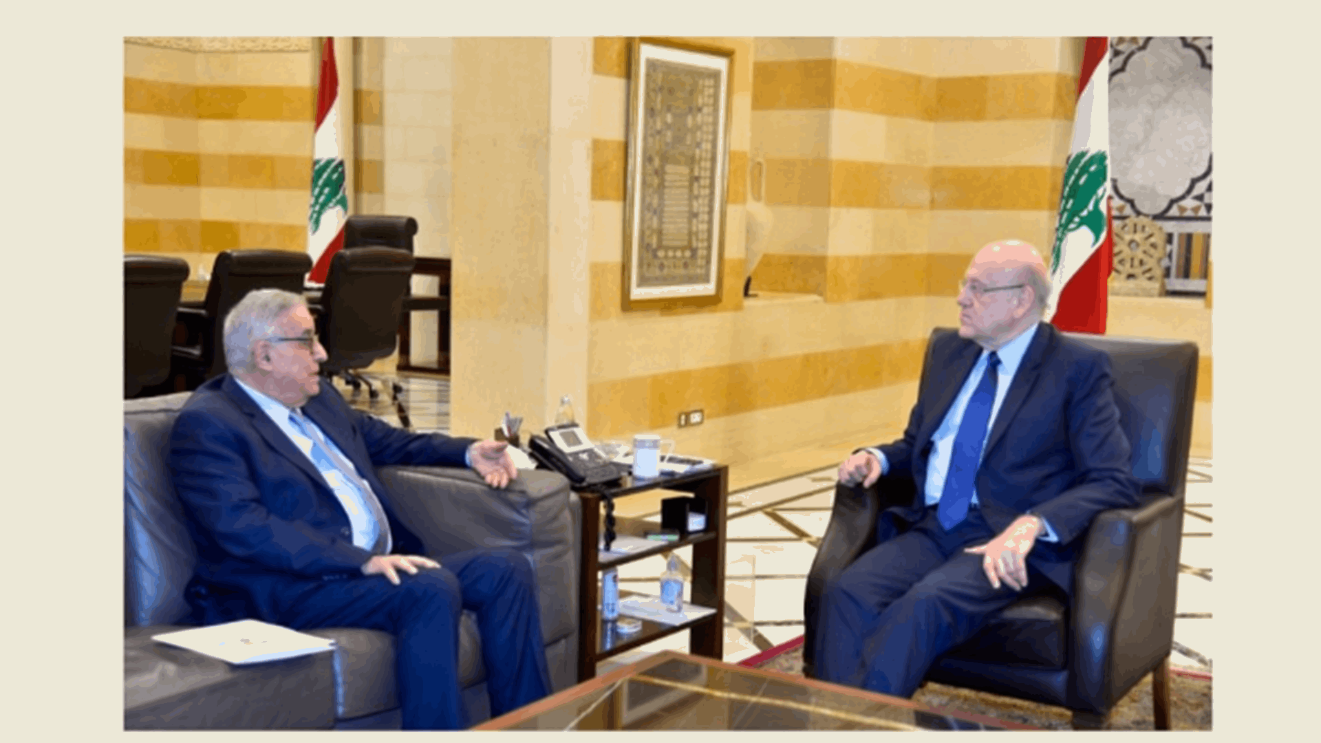 Mikati requests Iranian charg&eacute; d&#39;affaires be summoned over Qalibaf&#39;s statements