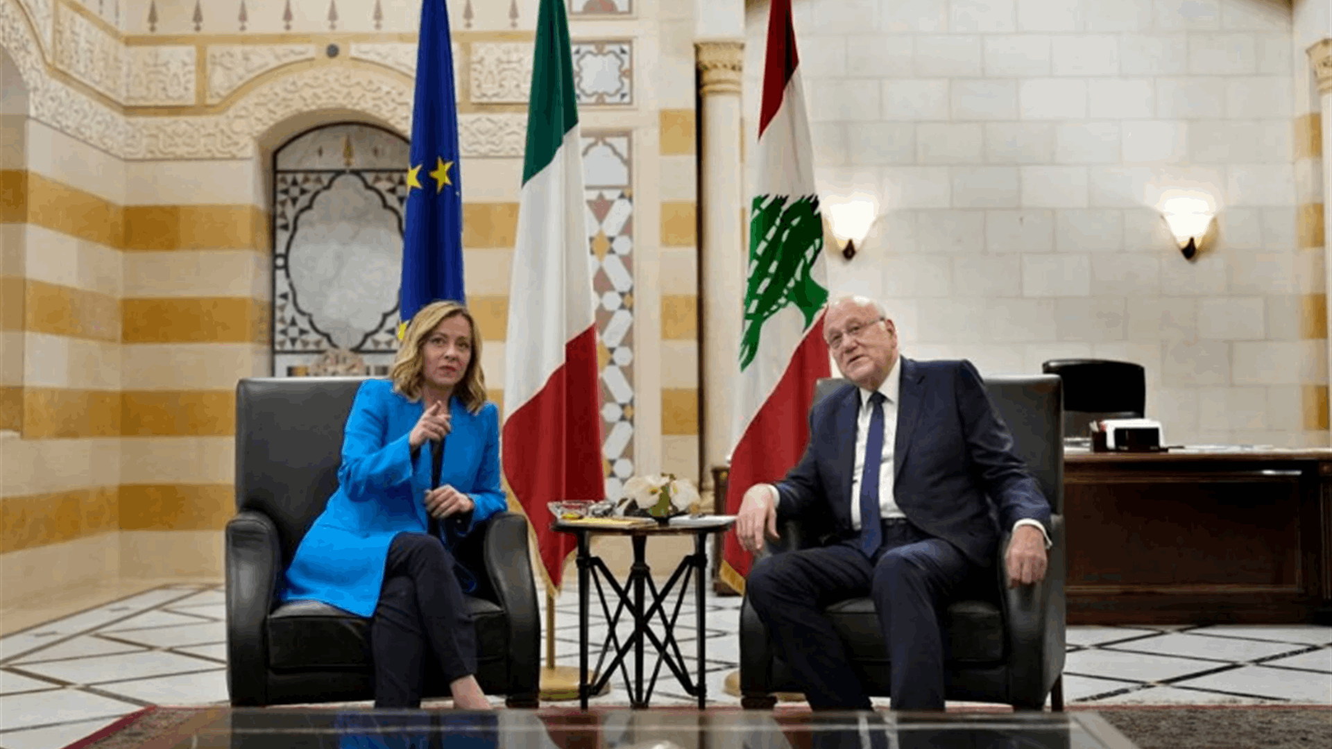 Italy&#39;s PM Meloni speaks from Beirut: The targeting of UNIFIL is unacceptable