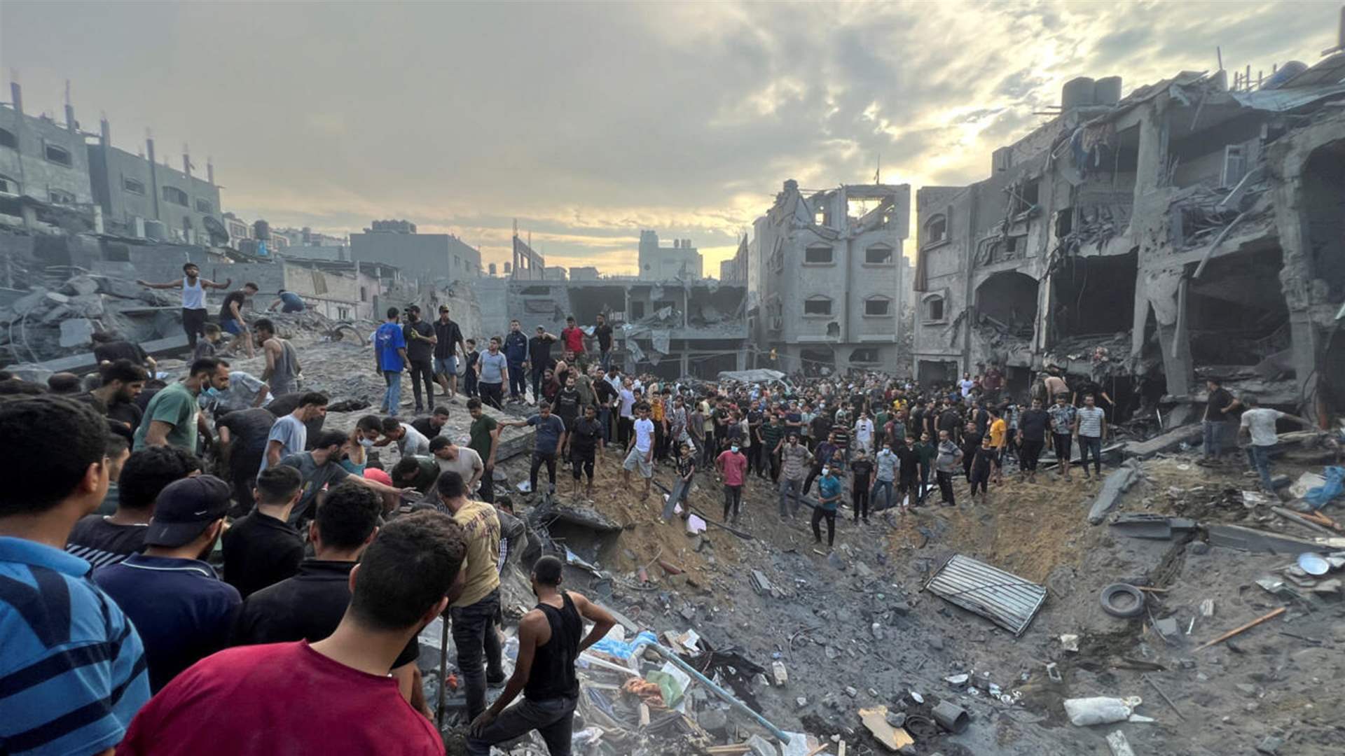 At least 30 Palestinians killed in Israeli airstrikes on Jabalia camp in northern Gaza, WAFA reports